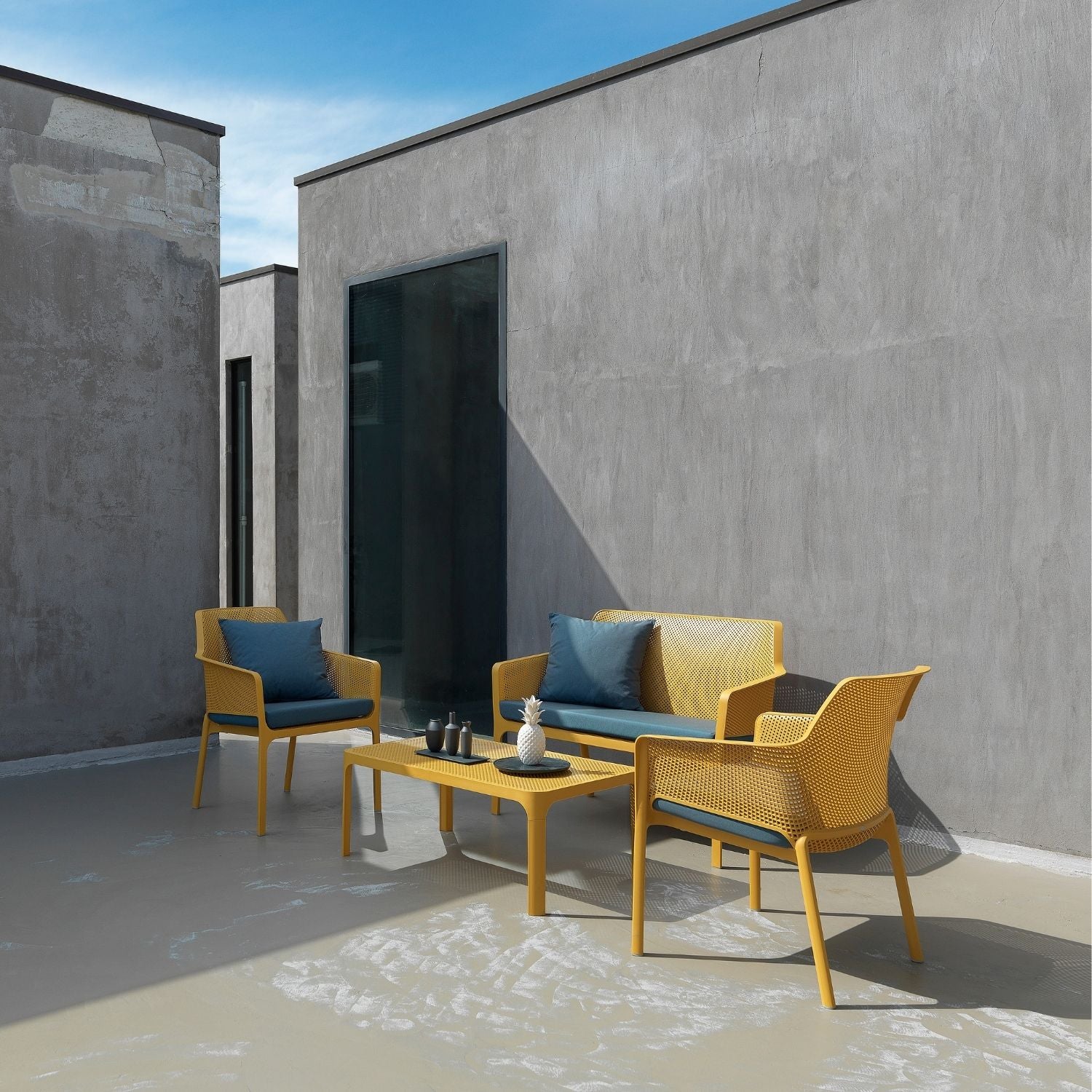 Nardi Net Outdoor Resin Balcony Relax Chair - Image 16