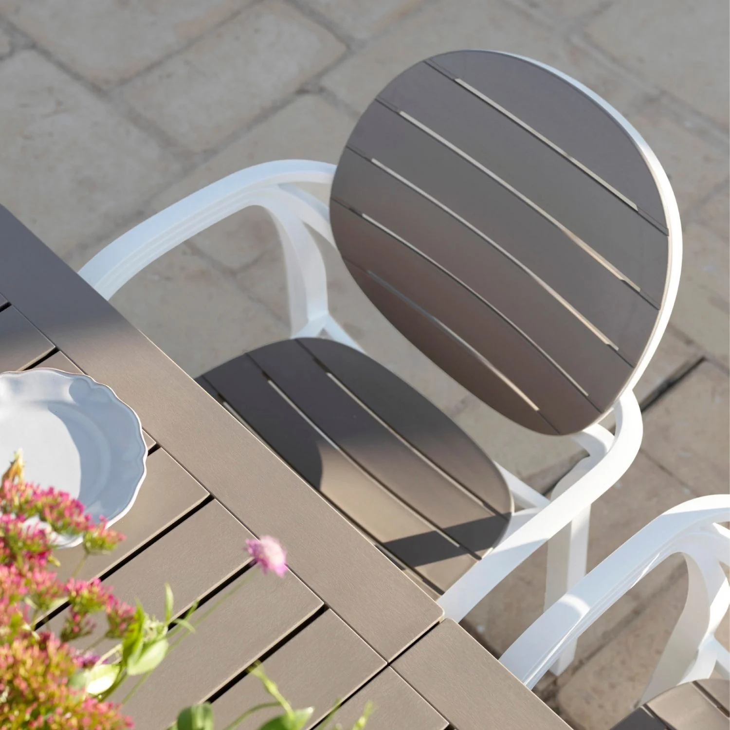 Nardi Palma Outdoor Resin Dining Chair - Image 3