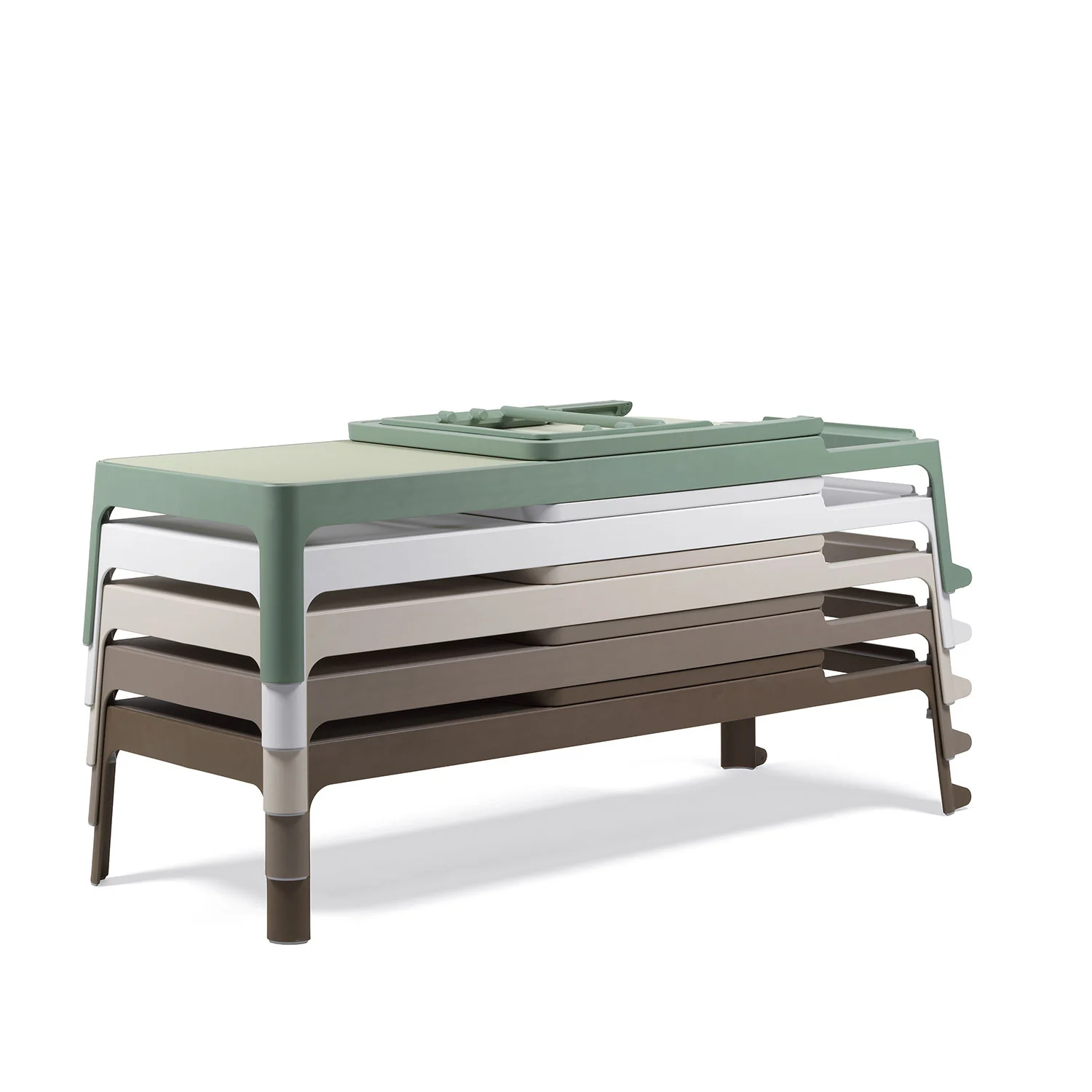 Nardi Plano Resin Outdoor Sun Lounge - Image 9