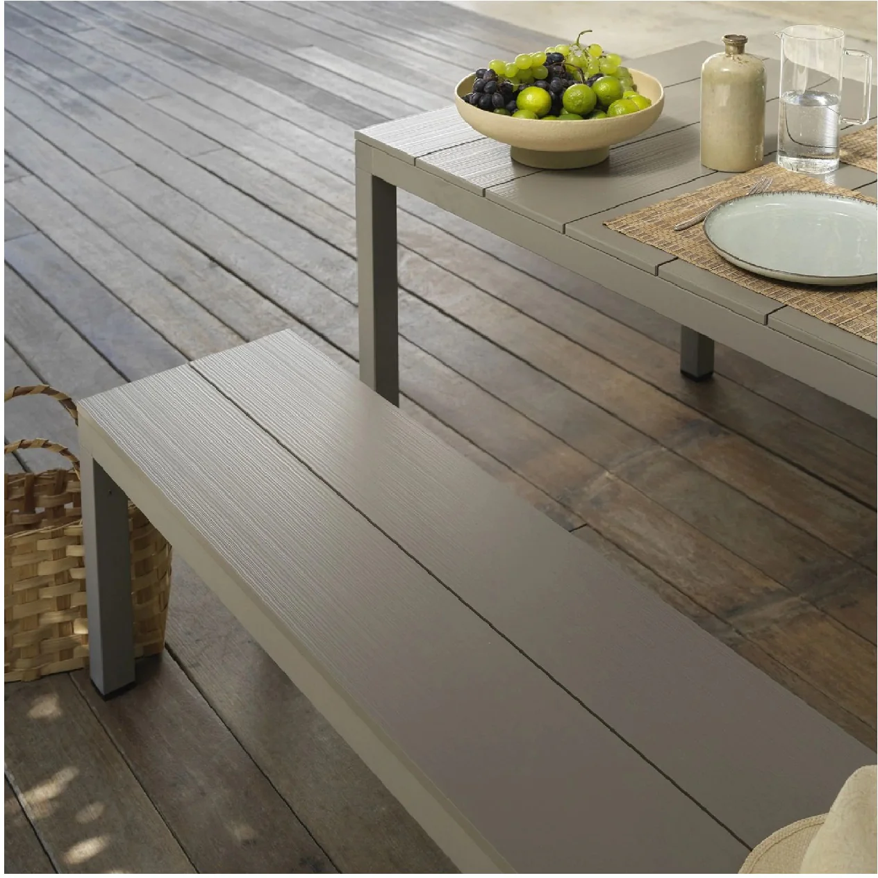 Nardi Rio Outdoor Aliminium Bench 195.5 cm - Image 3