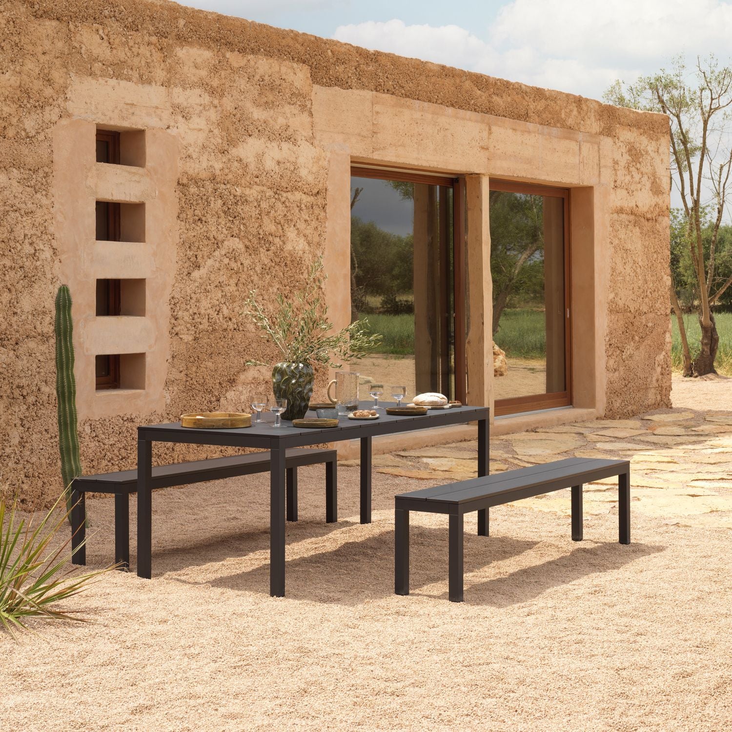 Nardi Rio Aluminium Dining Table 210 cm - Image 5