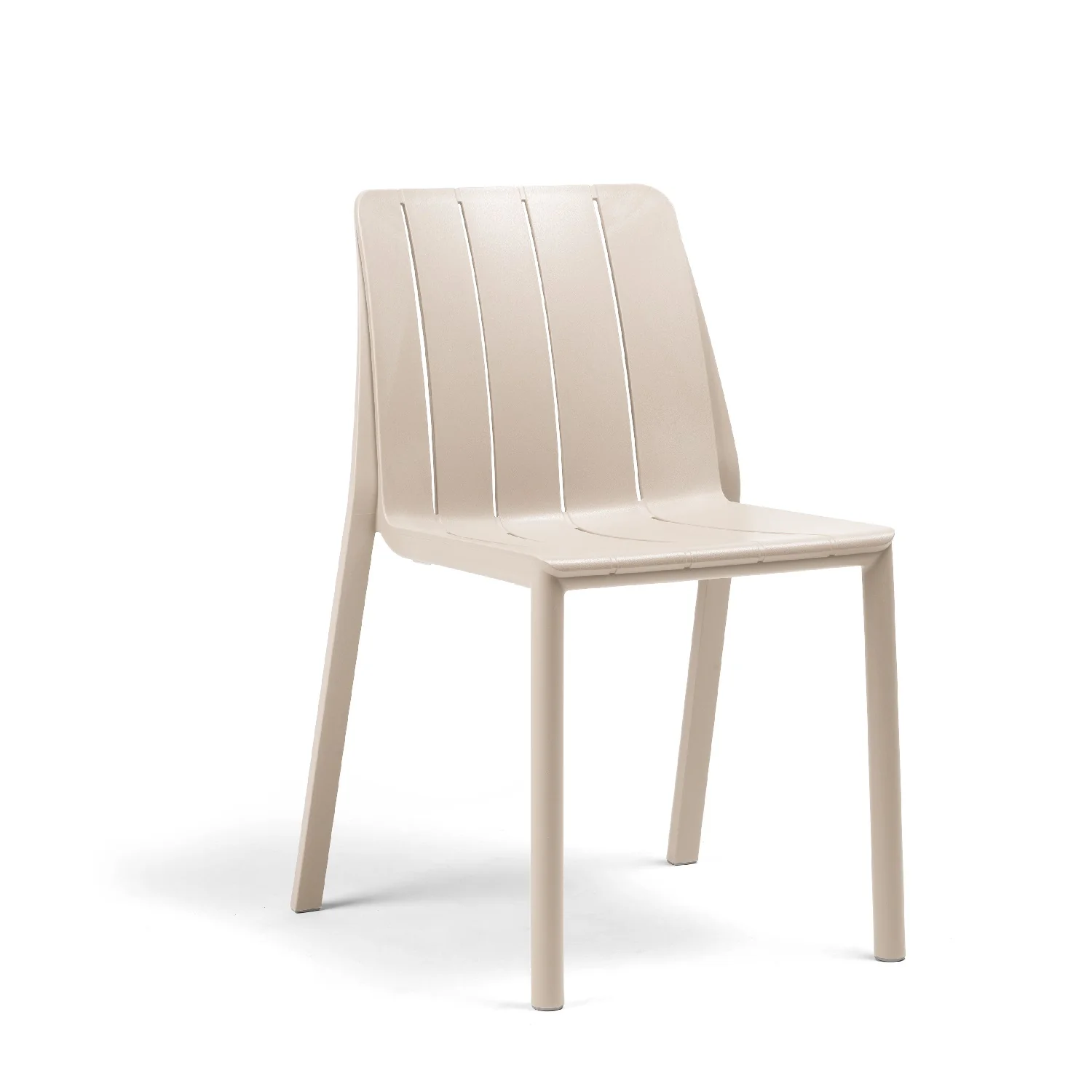 Nardi Cube 80 cm Table Tiberina Armless Chair Outdoor Dining Setting - Image 8
