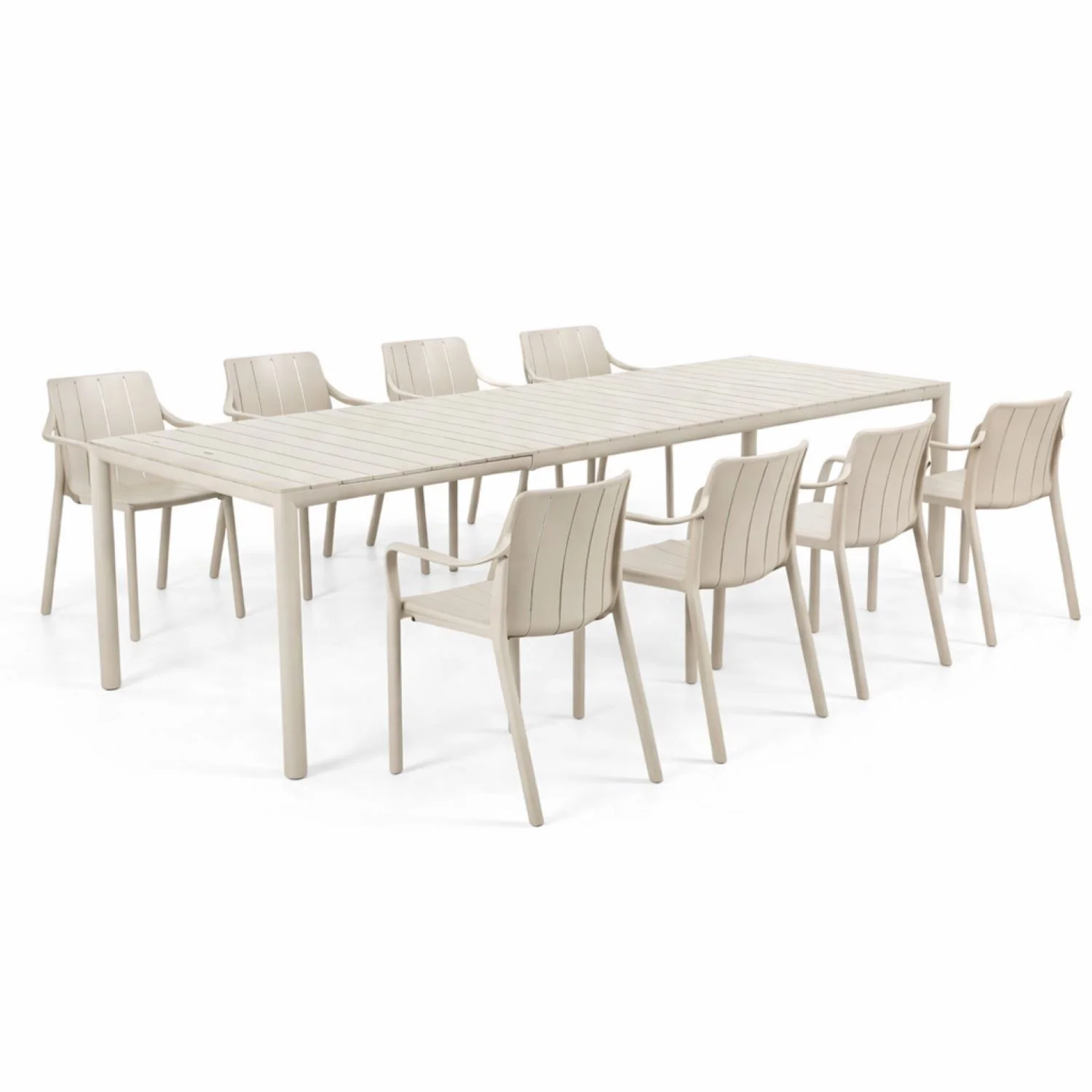 Nardi Tevere 211/275 Table Tiberina Armchair Outdoor Dining Setting - Image 5