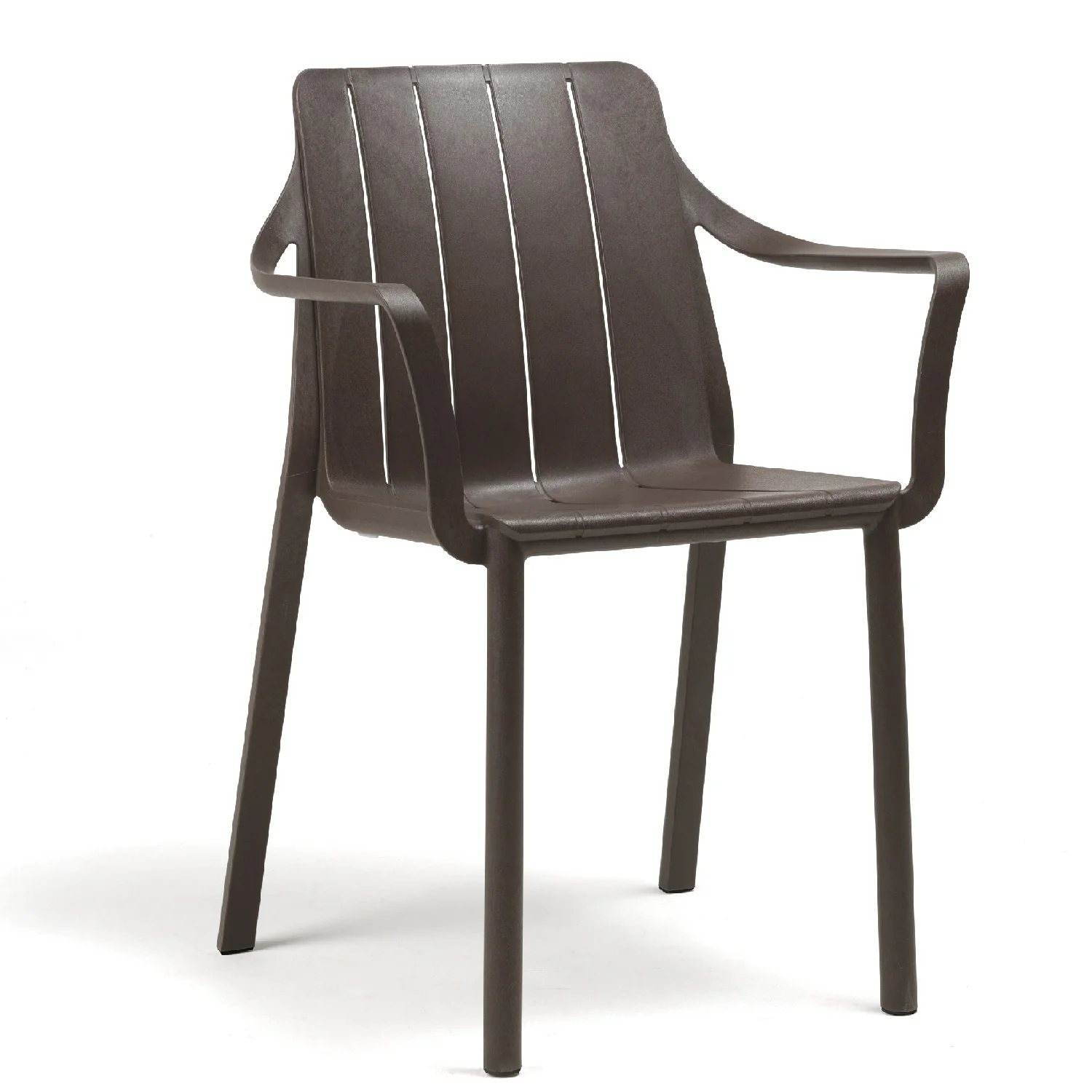 Nardi Cube 80 cm Table Tiberina Armchair Outdoor Dining Setting - Image 9