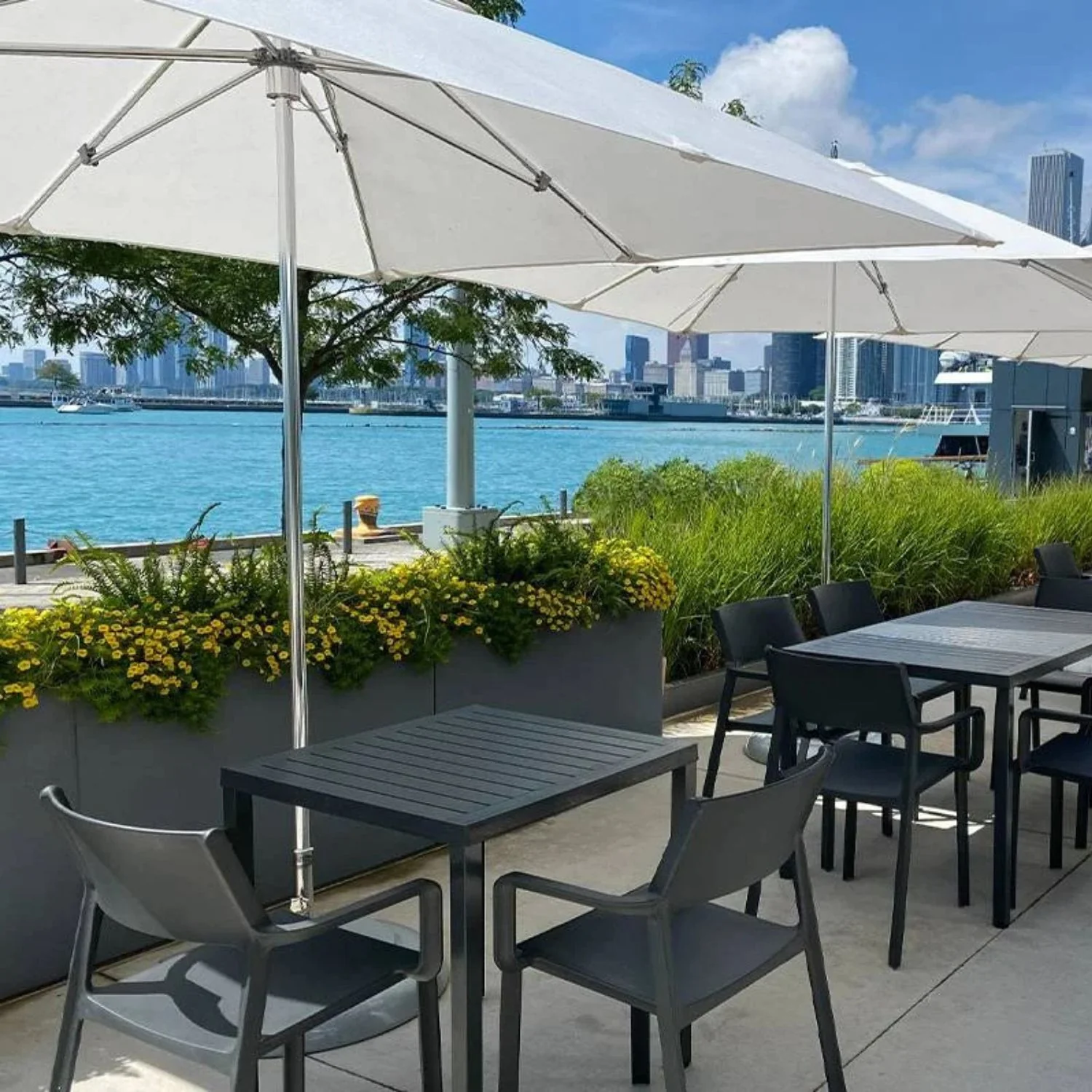 Nardi Trill Outdoor Resin Dining Armchair - Image 7