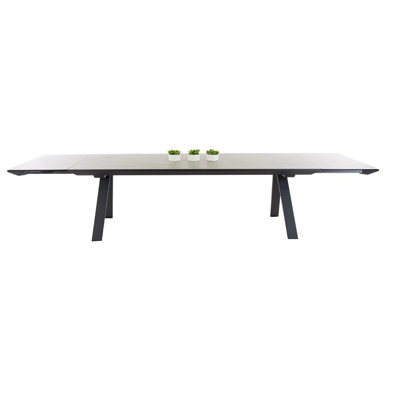 Neverland II Outdoor Ceramic Extension Dining Table 240/350 cm - Image 6