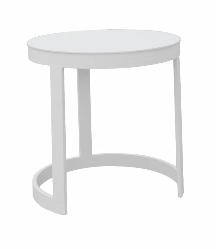 Neverland Outdoor Aluminium Round Side Table 44 cm - Image 4