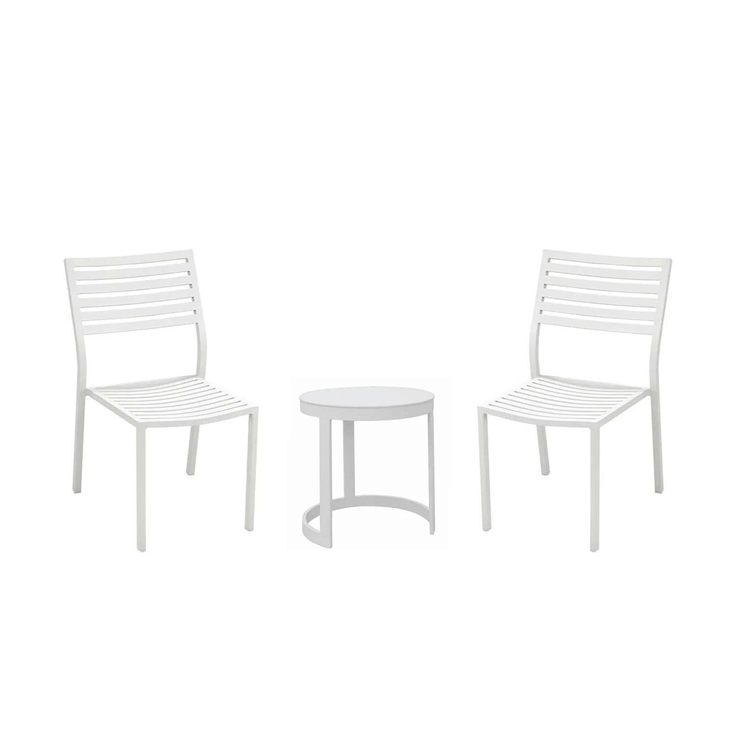 Neverland Side Table Coda Chair Outdoor Balcony Setting
