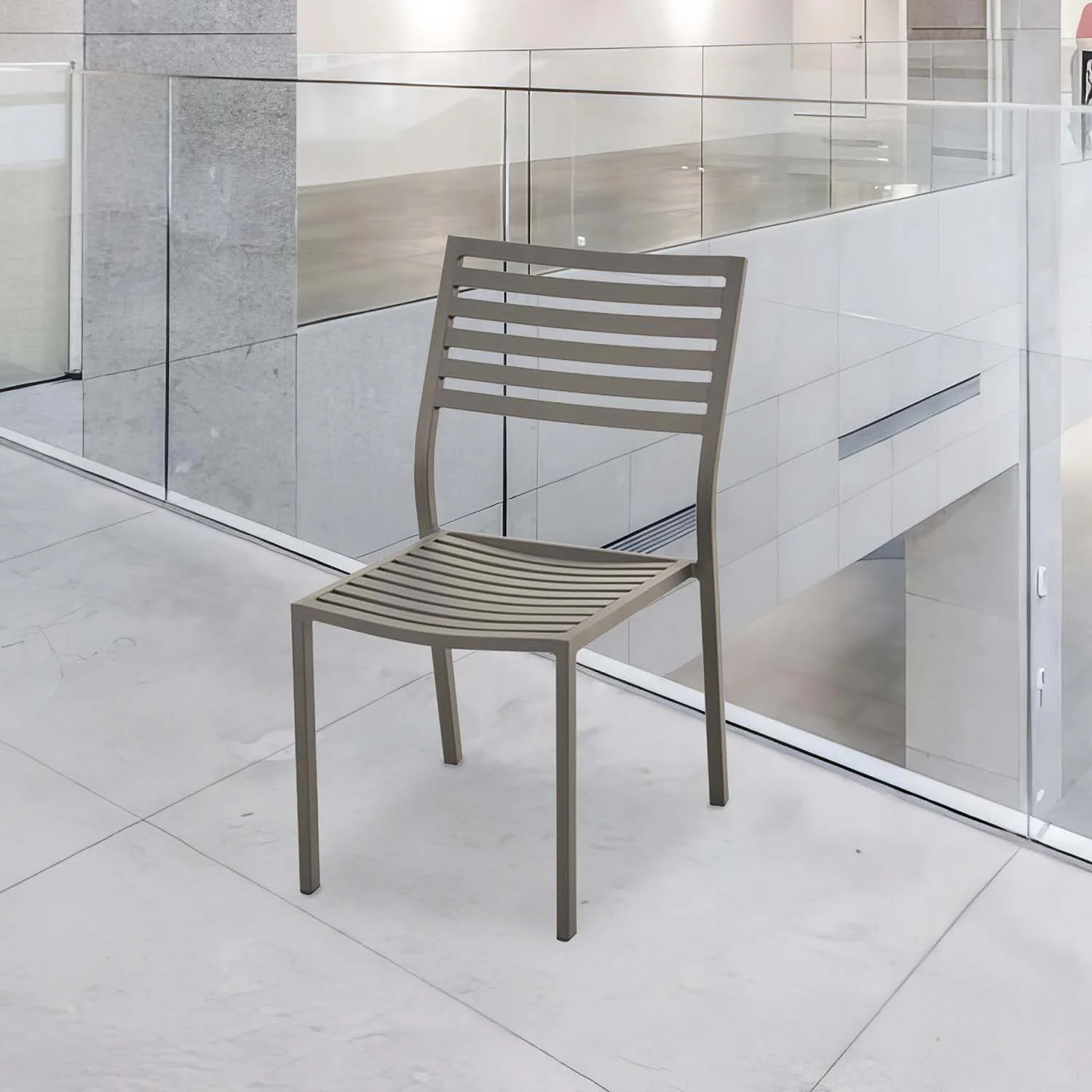 Neverland Side Table Coda Chair Outdoor Balcony Setting - Image 3