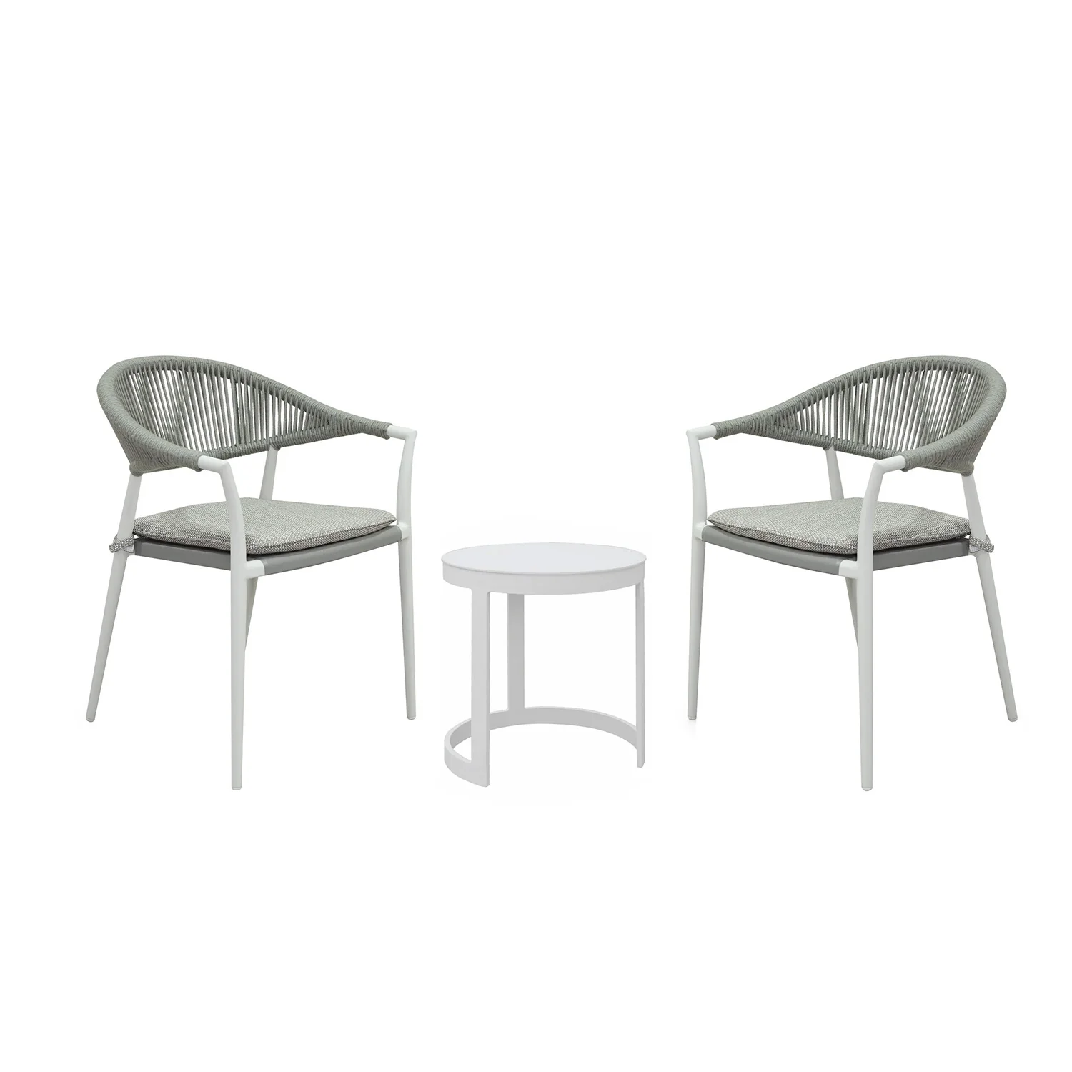 Neverland Side Table Windsor Chair Outdoor Balcony Setting