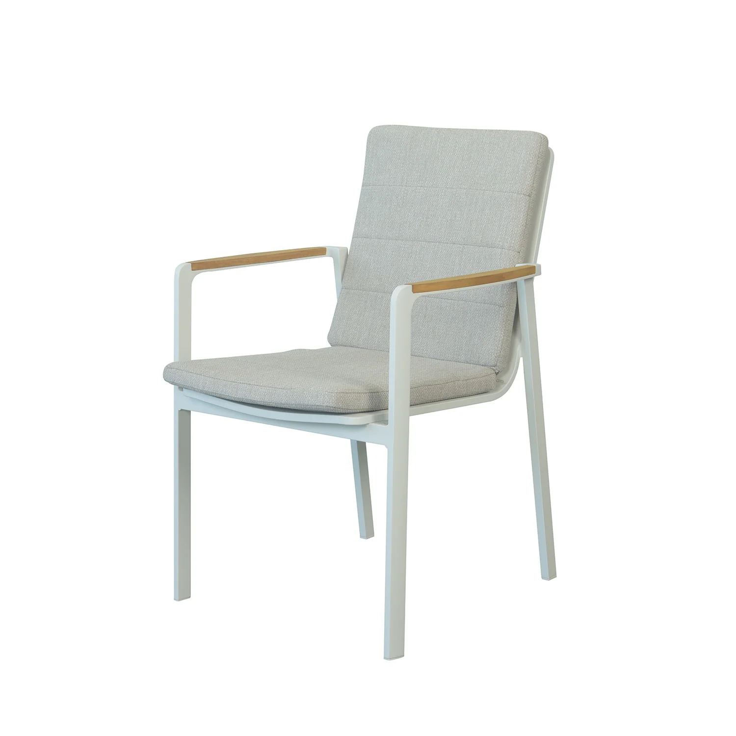 Newark Aluminium Outdoor Dining Chair - Image 3