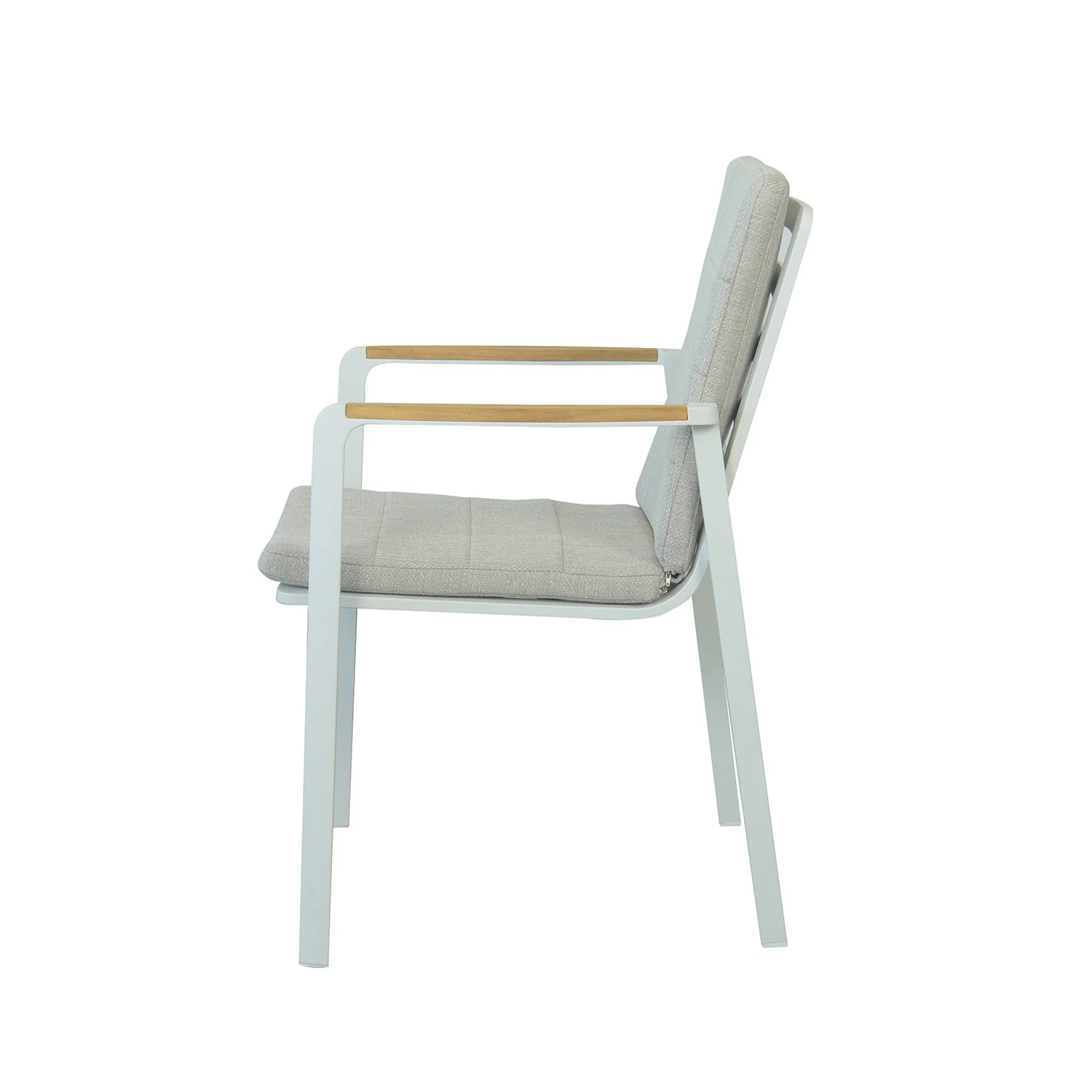 Newark Aluminium Outdoor Dining Chair - Image 5