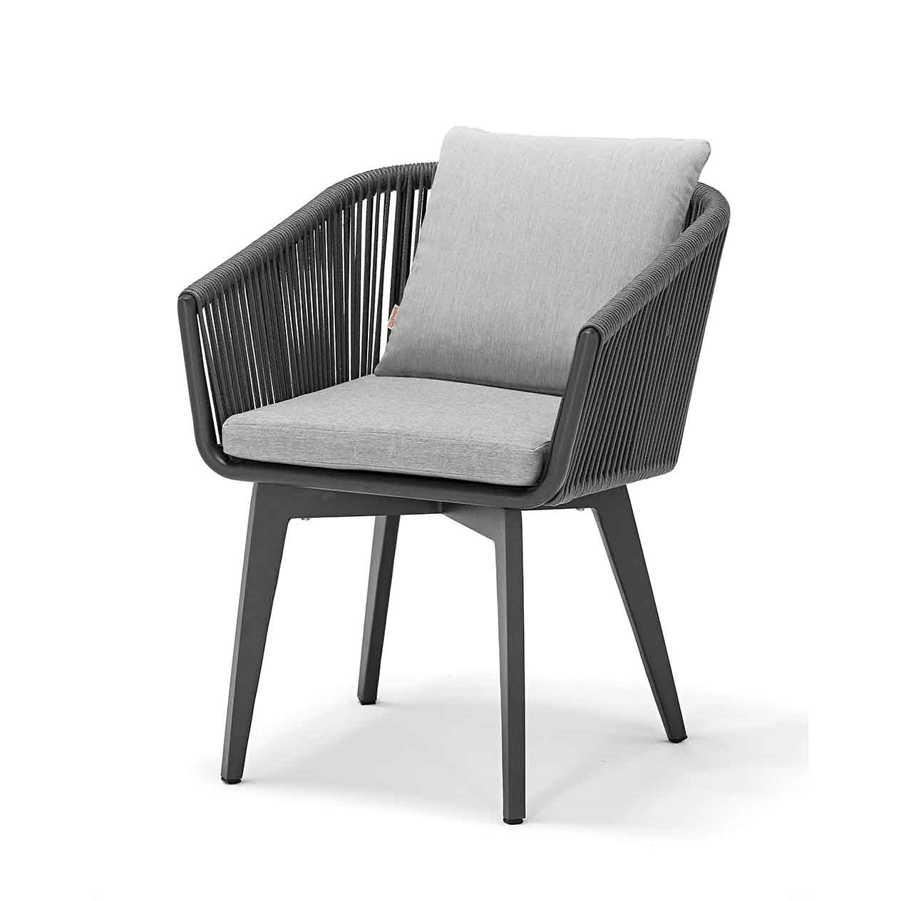 Adeline 70 cm Table Truro Chair Outdoor Balcony Setting - Image 4