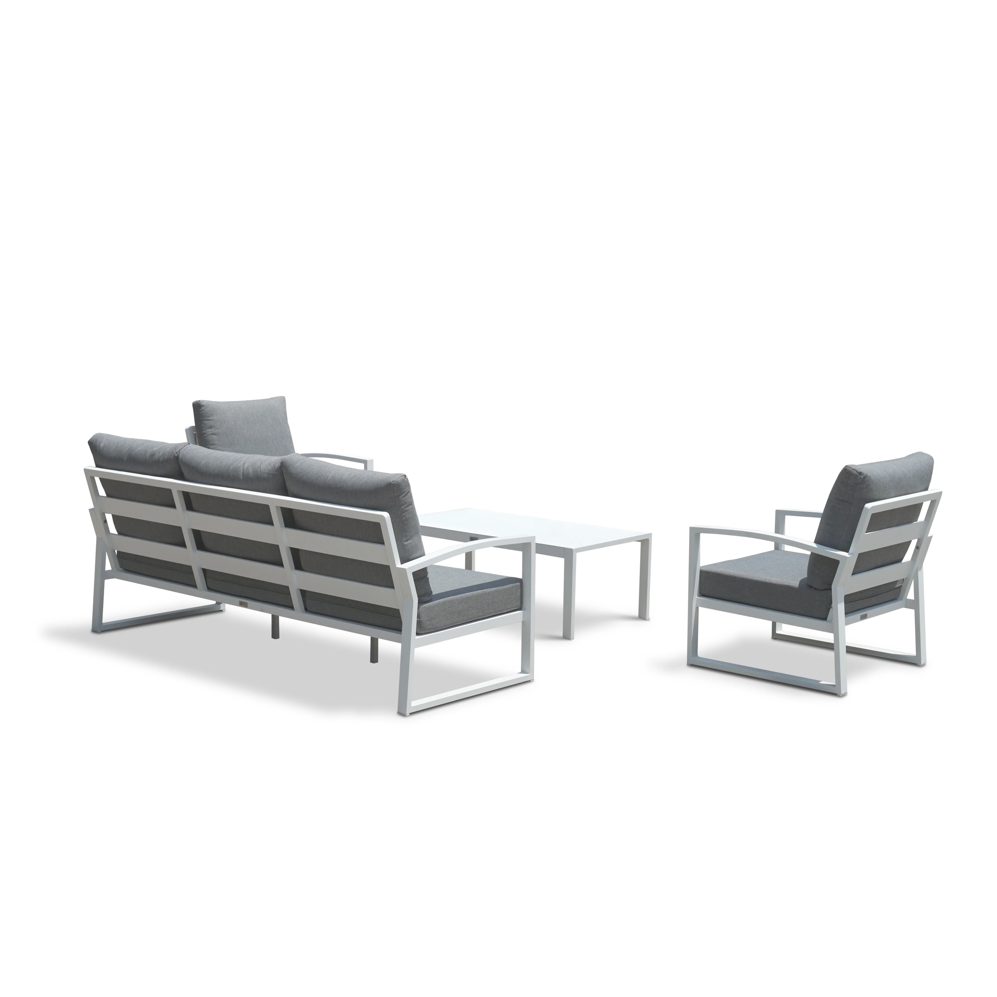 Nottingham 5 Seater Outdoor Aluminium Lounge - Image 3