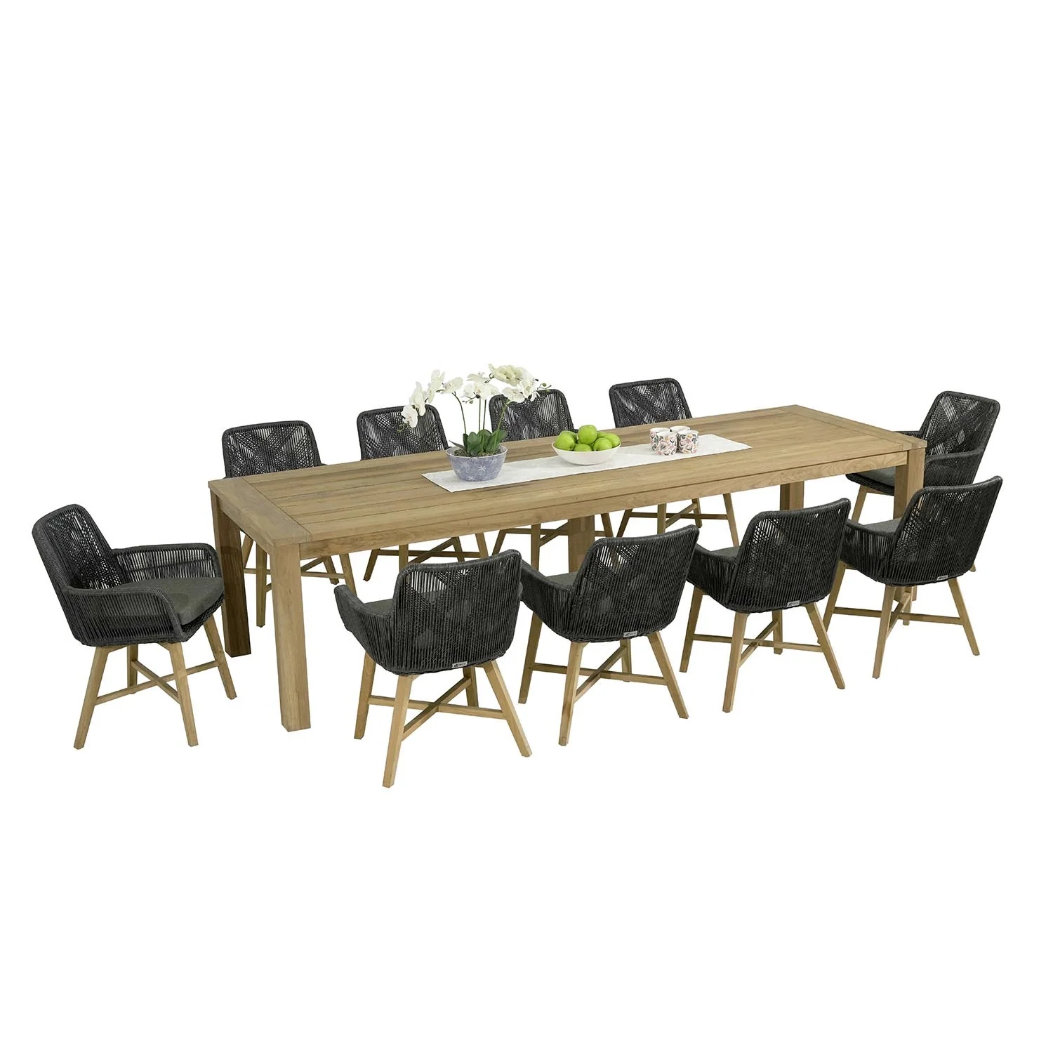 Polly 300 cm Table Armenia Chair Outdoor Dining Setting