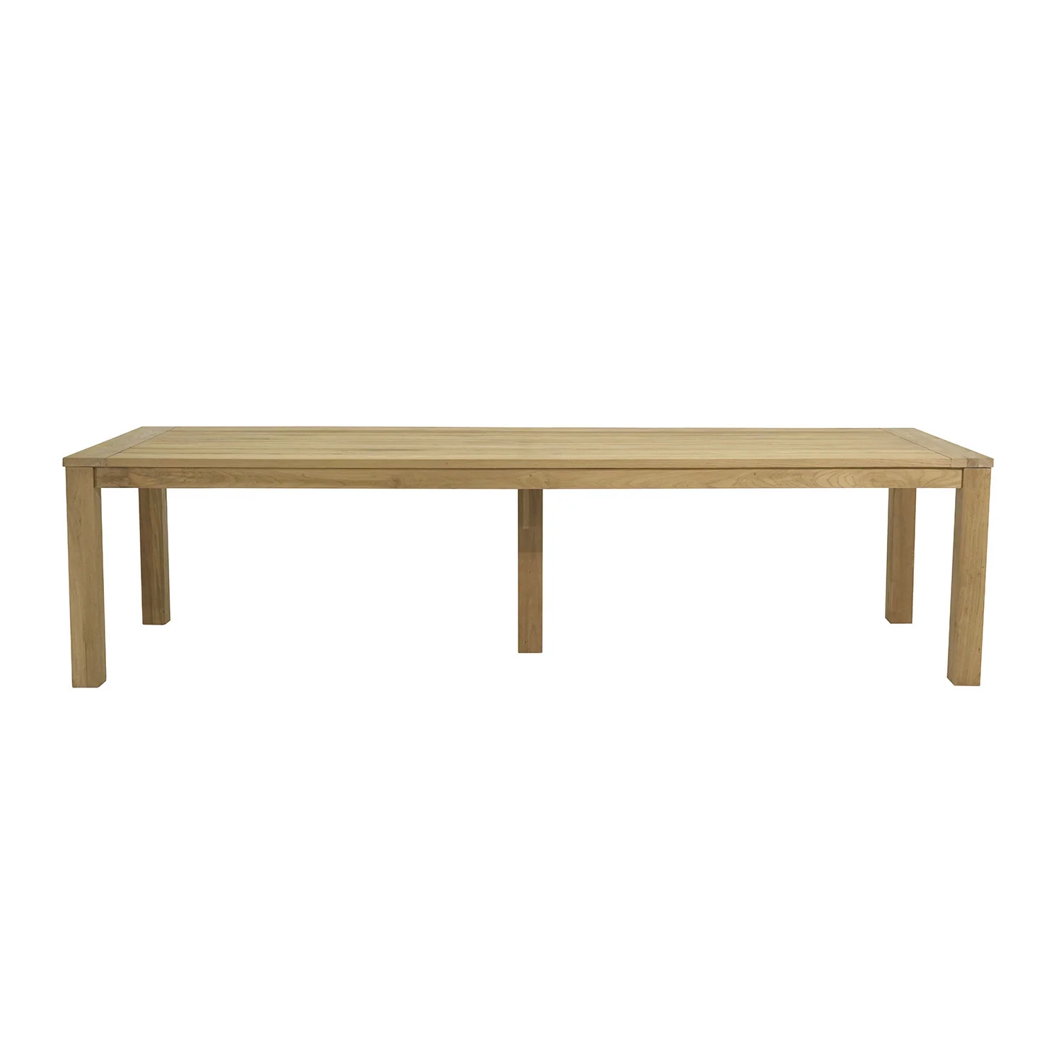 Polly Outdoor Recycled Teak Dining Table 300 cm - Image 4