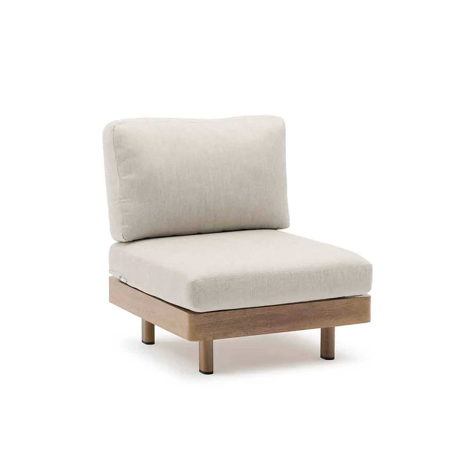 Regina Outdoor Aluminium Armless Chair