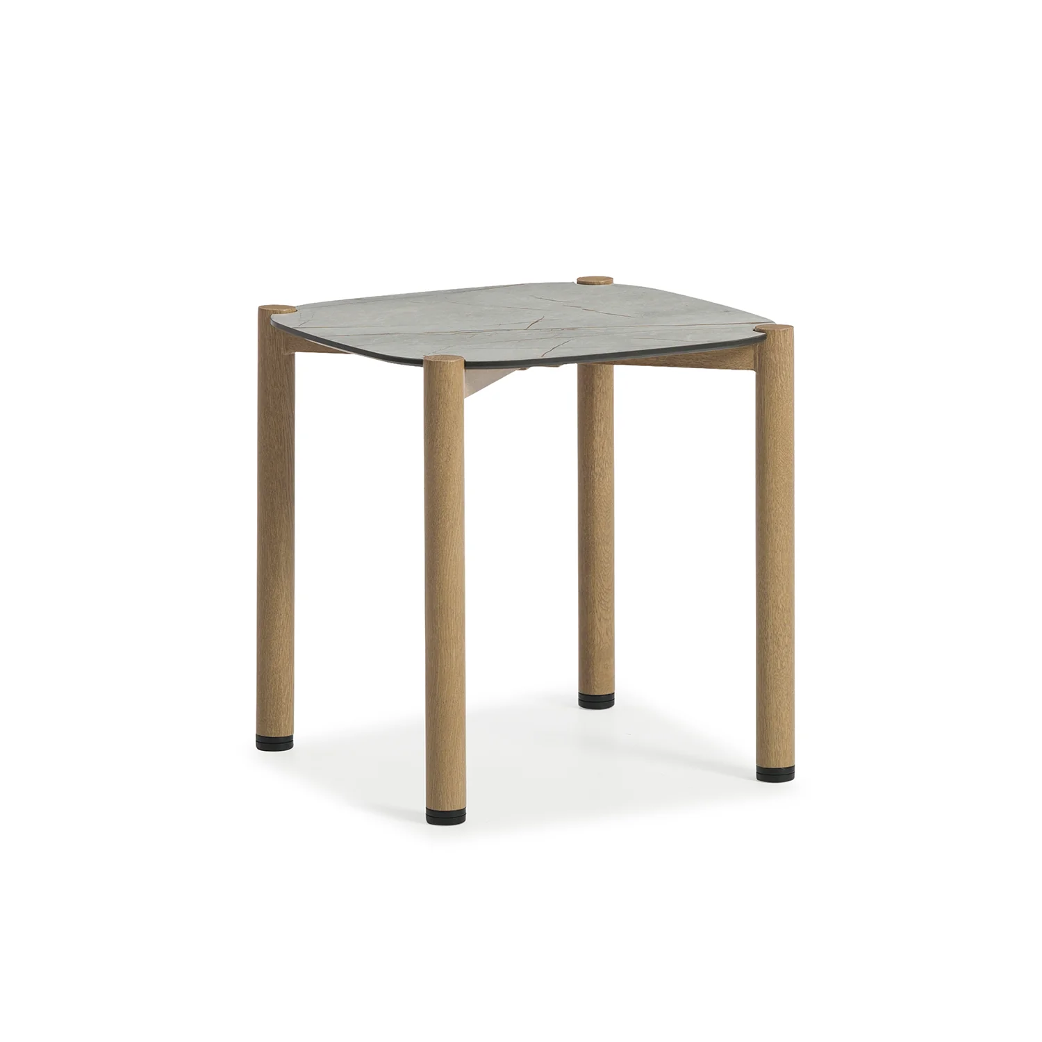 Siena Aluminium Outdoor Side Table 45 cm