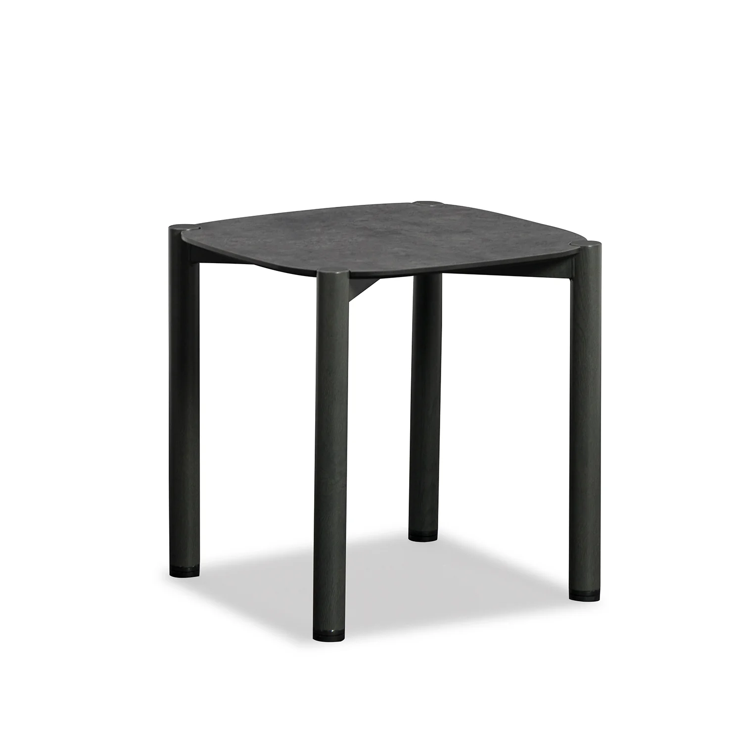 Siena Aluminium Outdoor Side Table 45 cm - Image 3