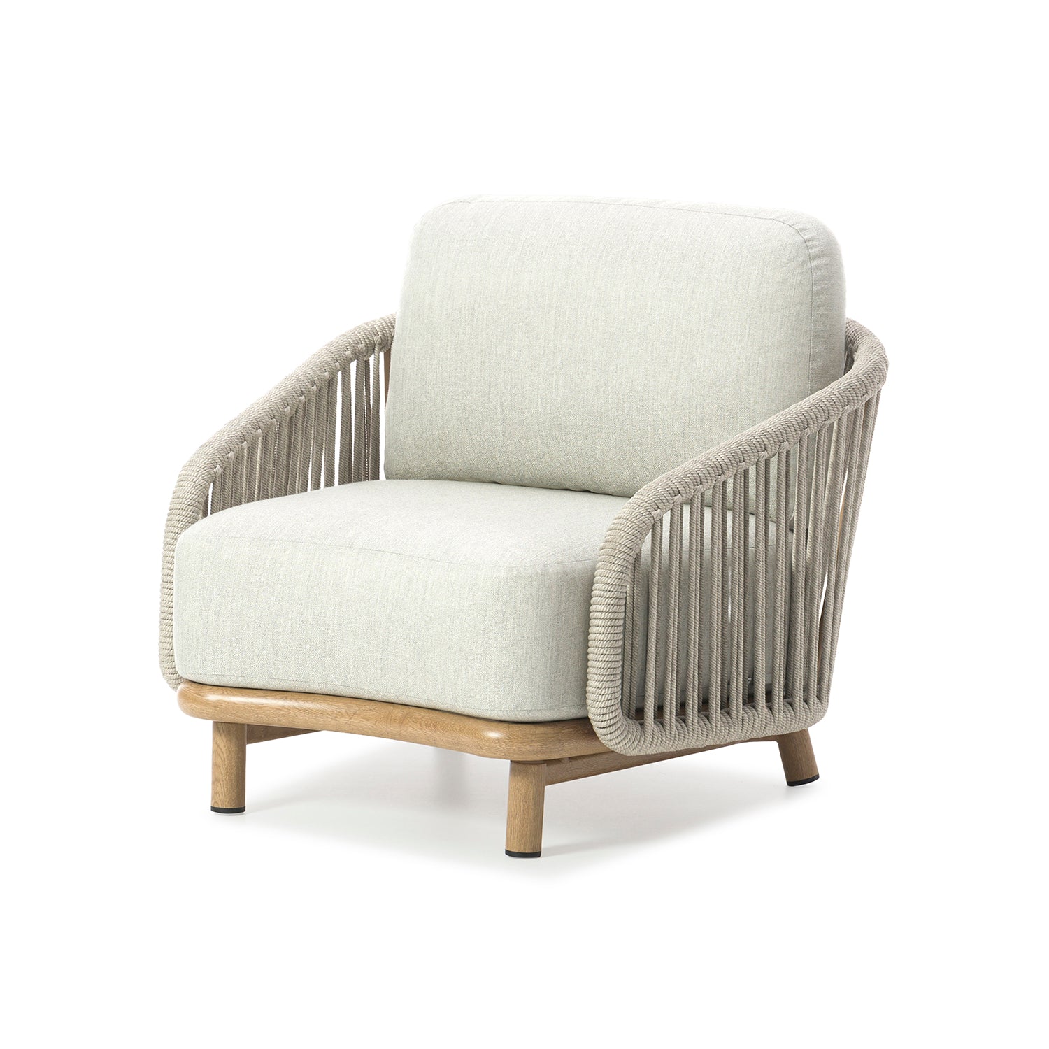 Siena Rope Outdoor Armchair - Image 3