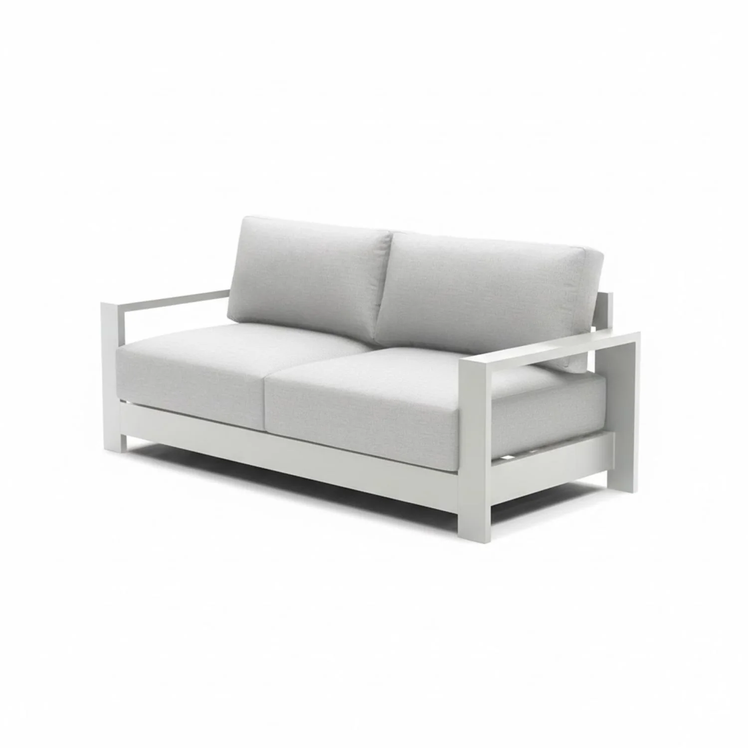 Skyline 2 Seater Outdoor Aluminium Lounge