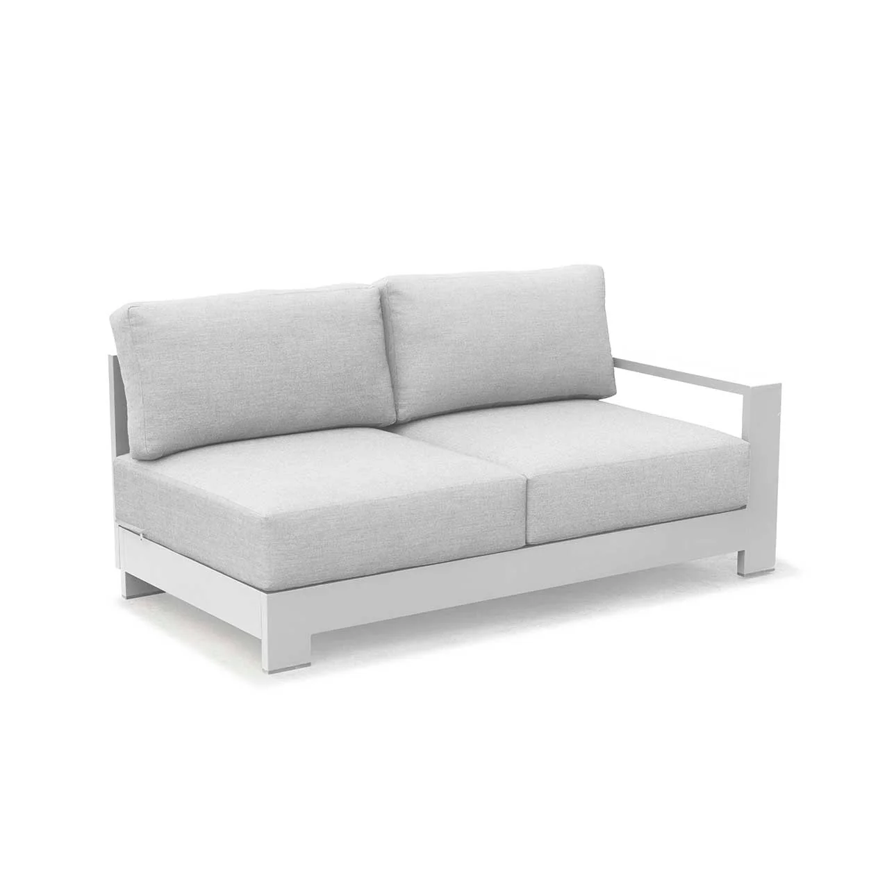 Skyline 4 Seater Aluminium Outdoor Modular Lounge Setting with Coffee Table - Image 5