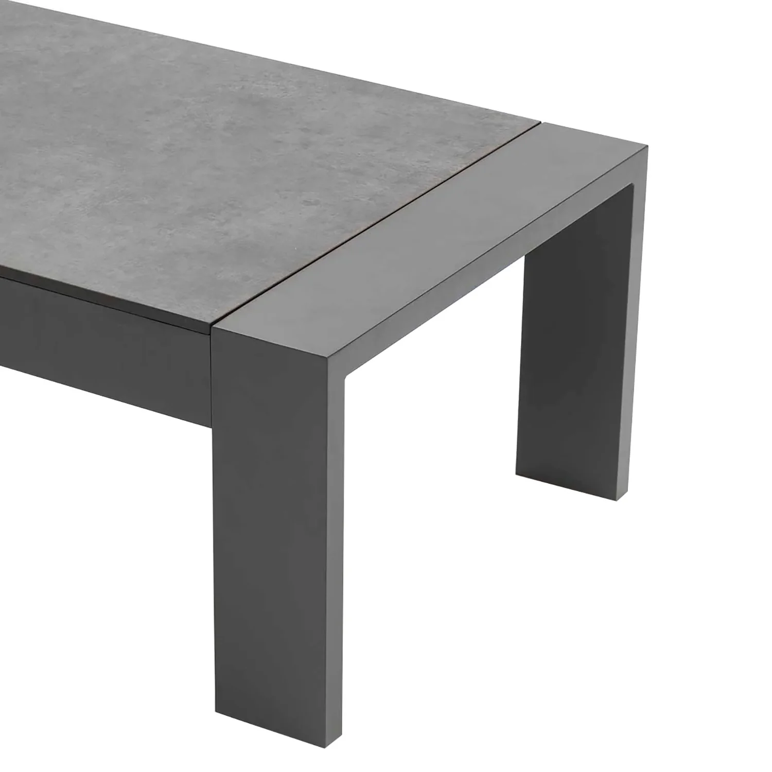 Skyline 4 Seater Aluminium Outdoor Modular Lounge Setting with Coffee Table - Image 13