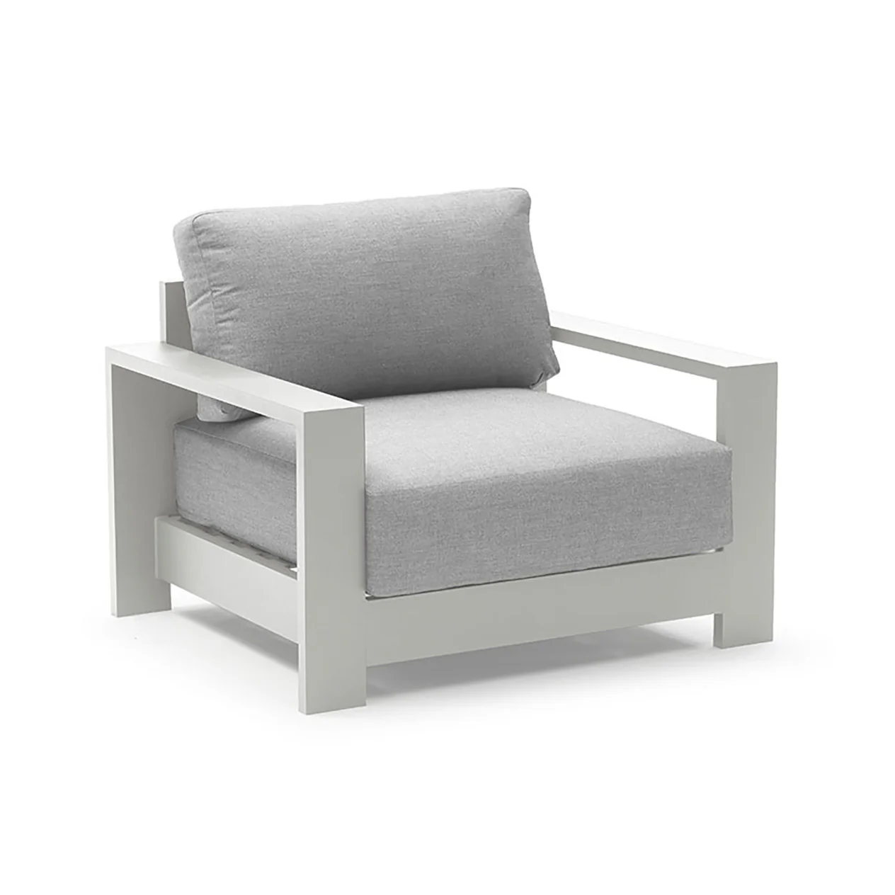 Skyline 4 Seater Outdoor Aluminium Lounge Setting With Coffee Table - Image 4