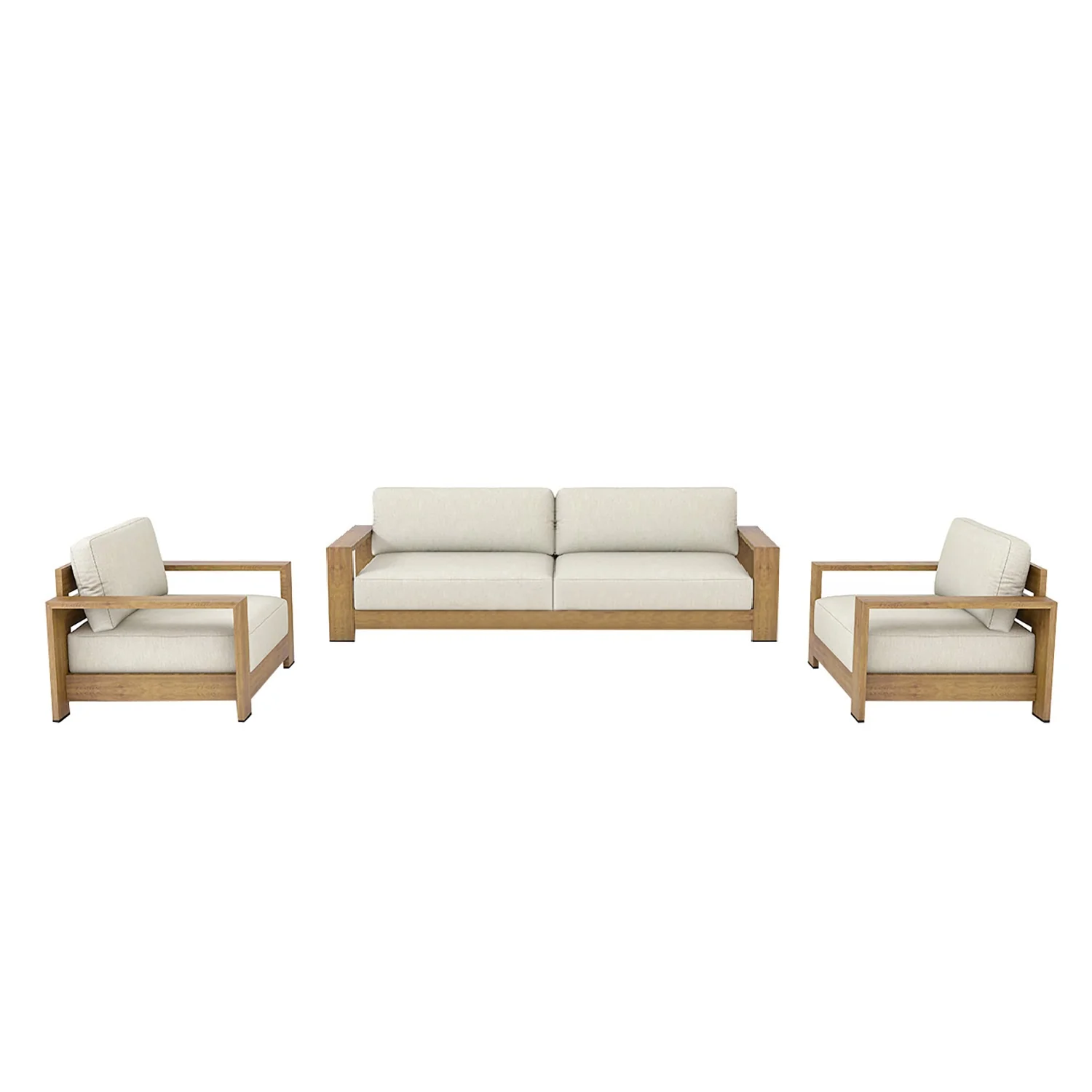 Skyline 5 Seater Outdoor Aluminium Lounge Setting - Image 3