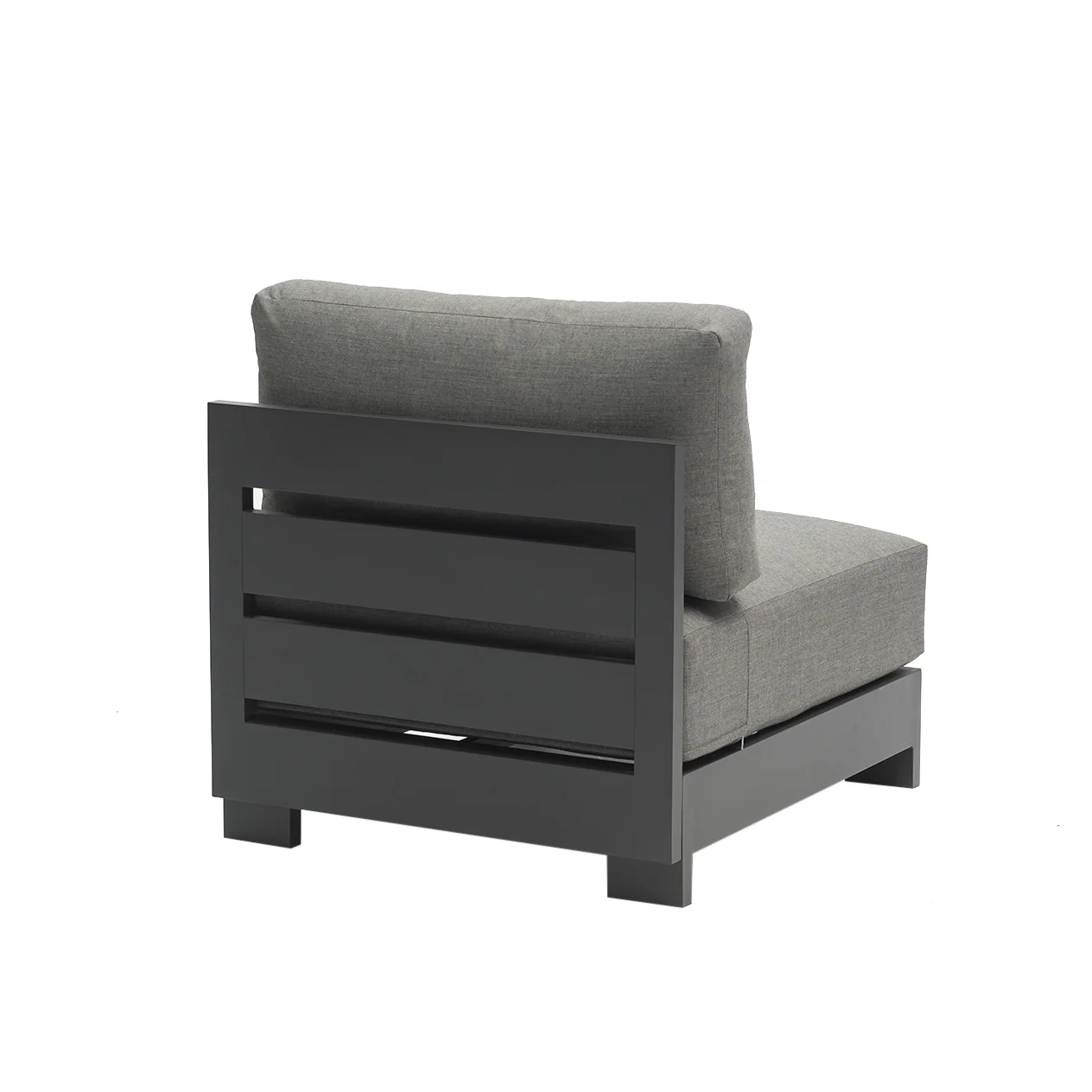 Skyline Outdoor Aluminium Armless Chair - Image 5