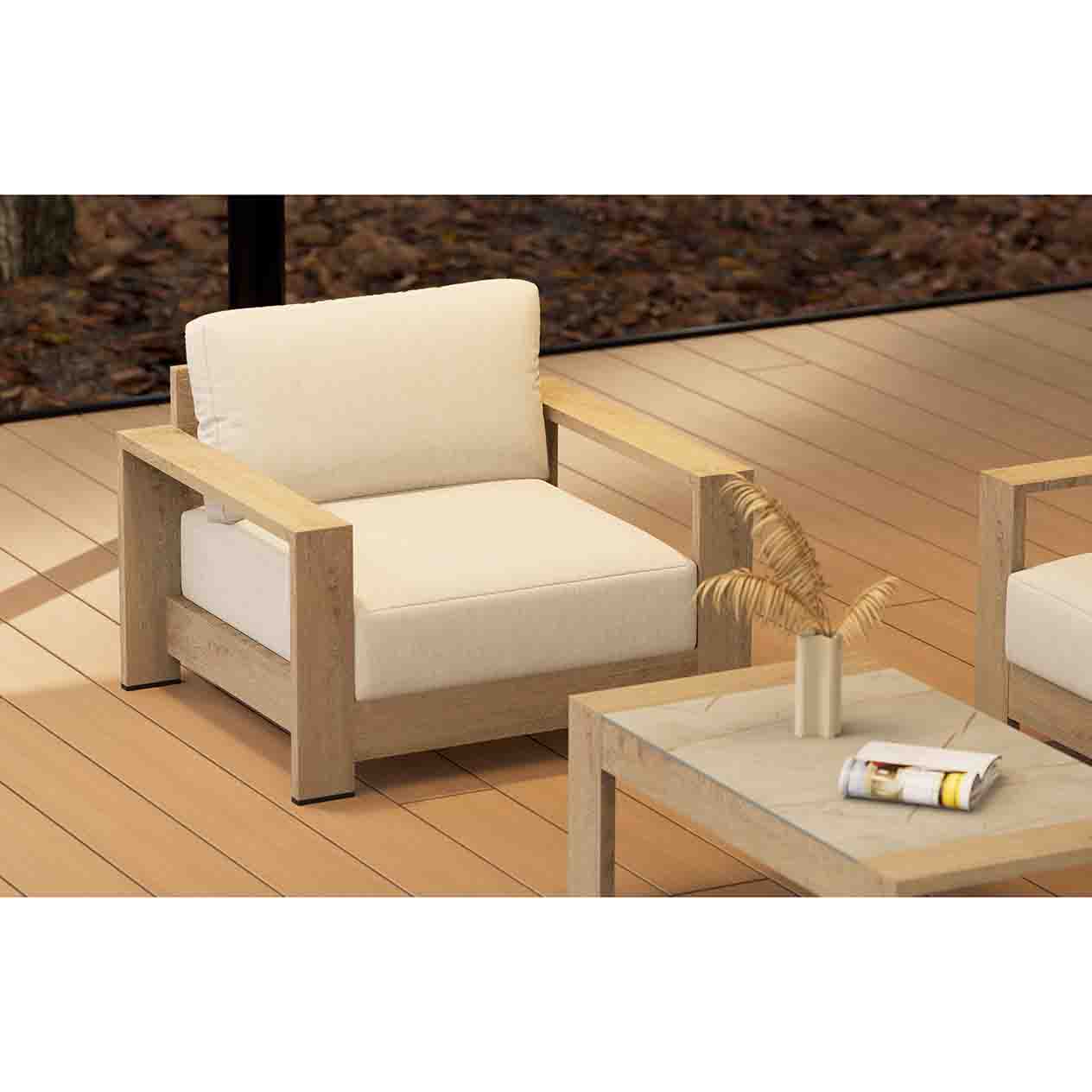 Skyline Outdoor Aluminium Armchair - Image 3