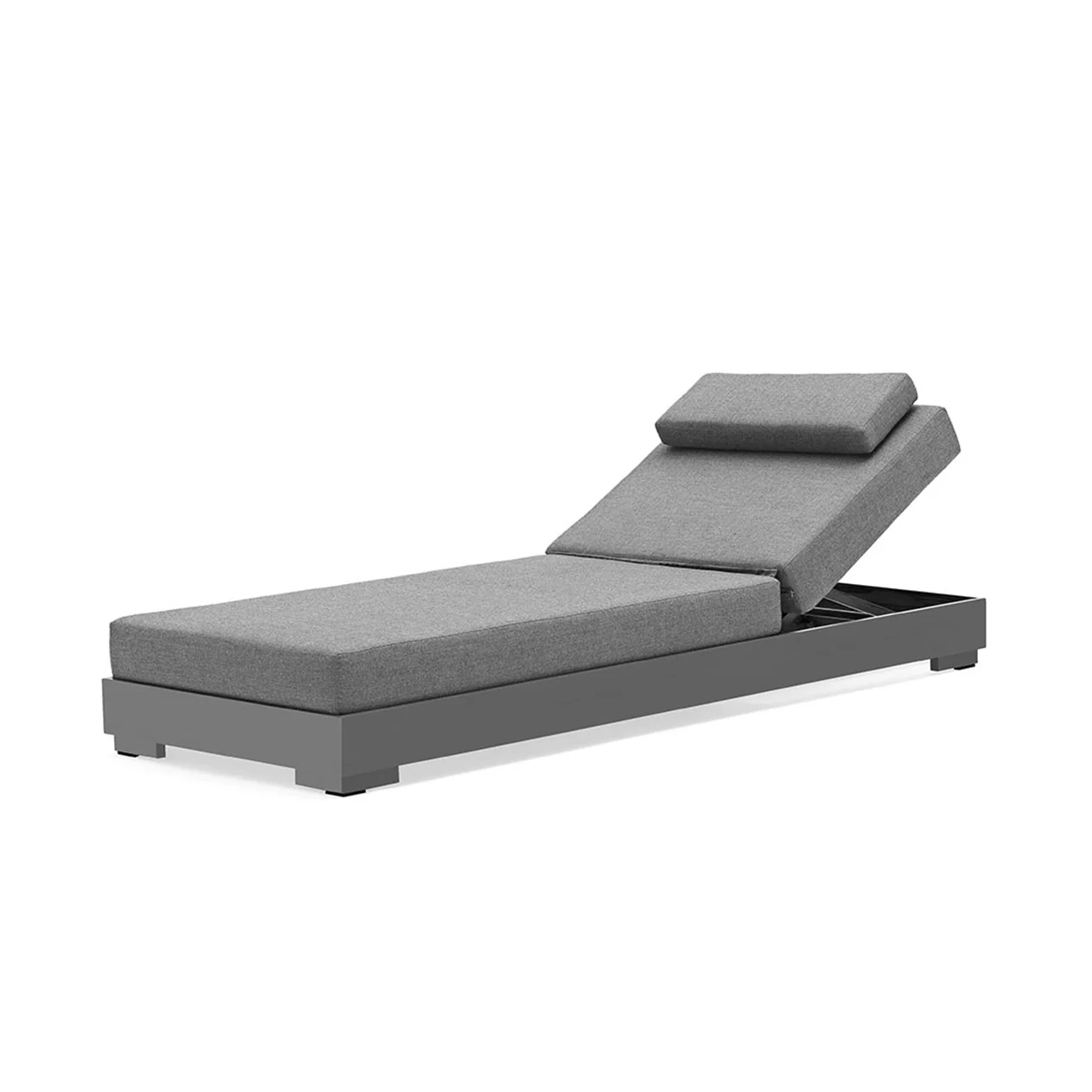 Skyline Outdoor Aluminium Sun Lounger - Image 3
