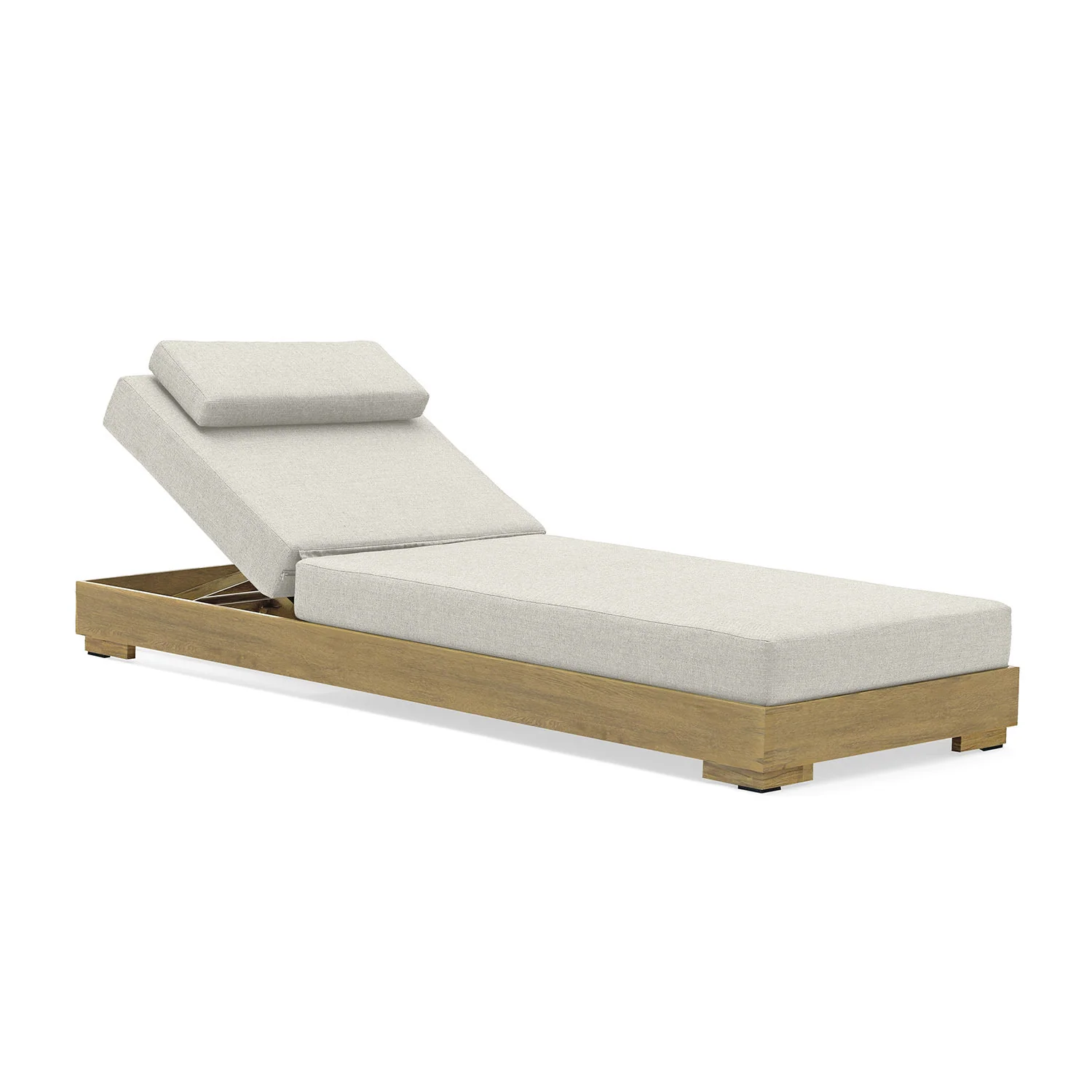 Skyline Outdoor Aluminium Sun Lounger - Image 4