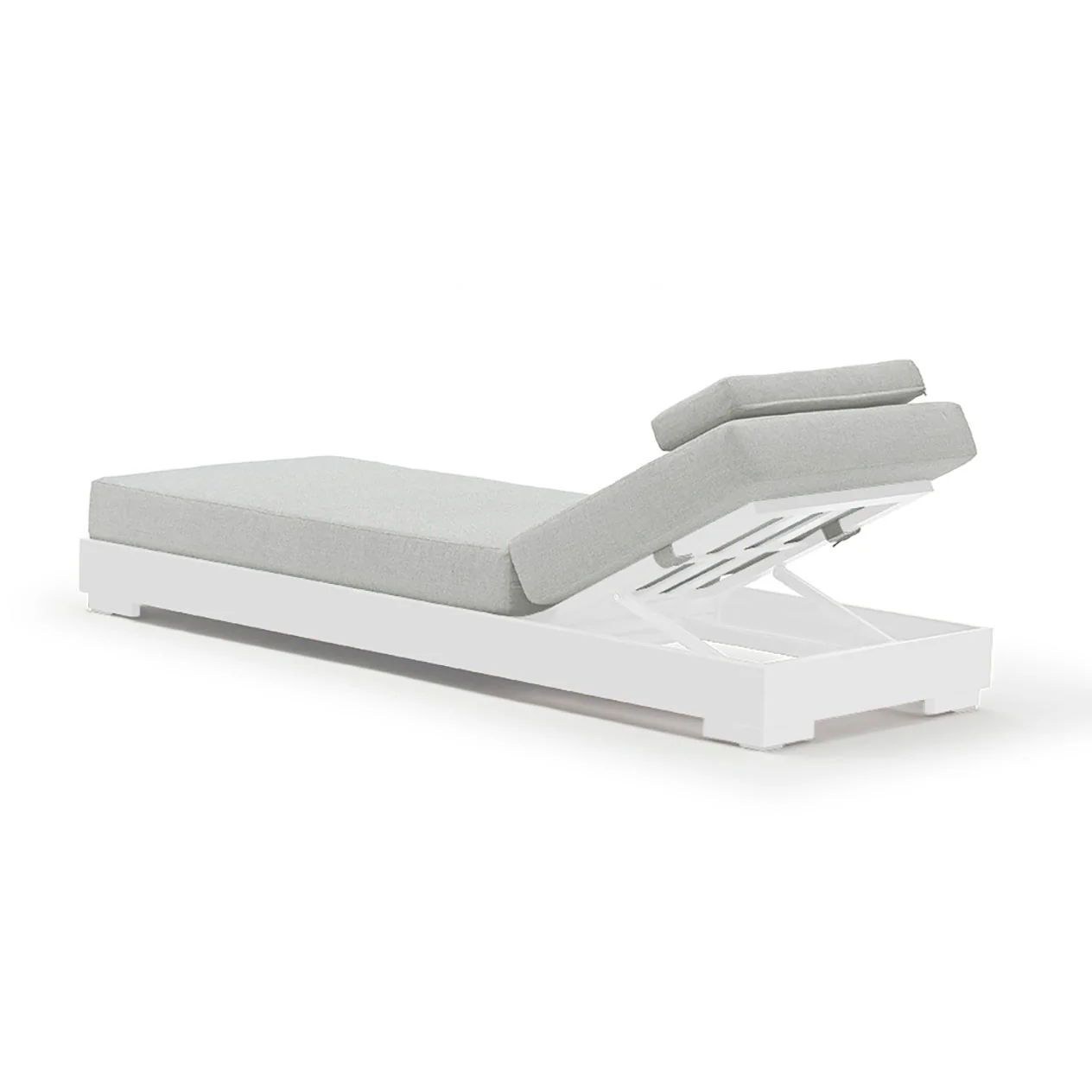 Skyline Outdoor Aluminium Sun Lounger - Image 7