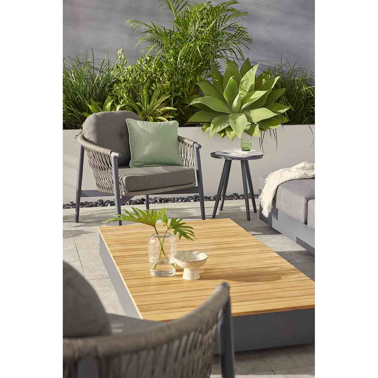 Strand Outdoor Rope Armchair - Image 8