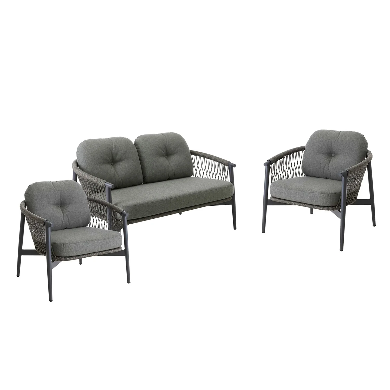 Strand Rope Outdoor 4 Seater Lounge