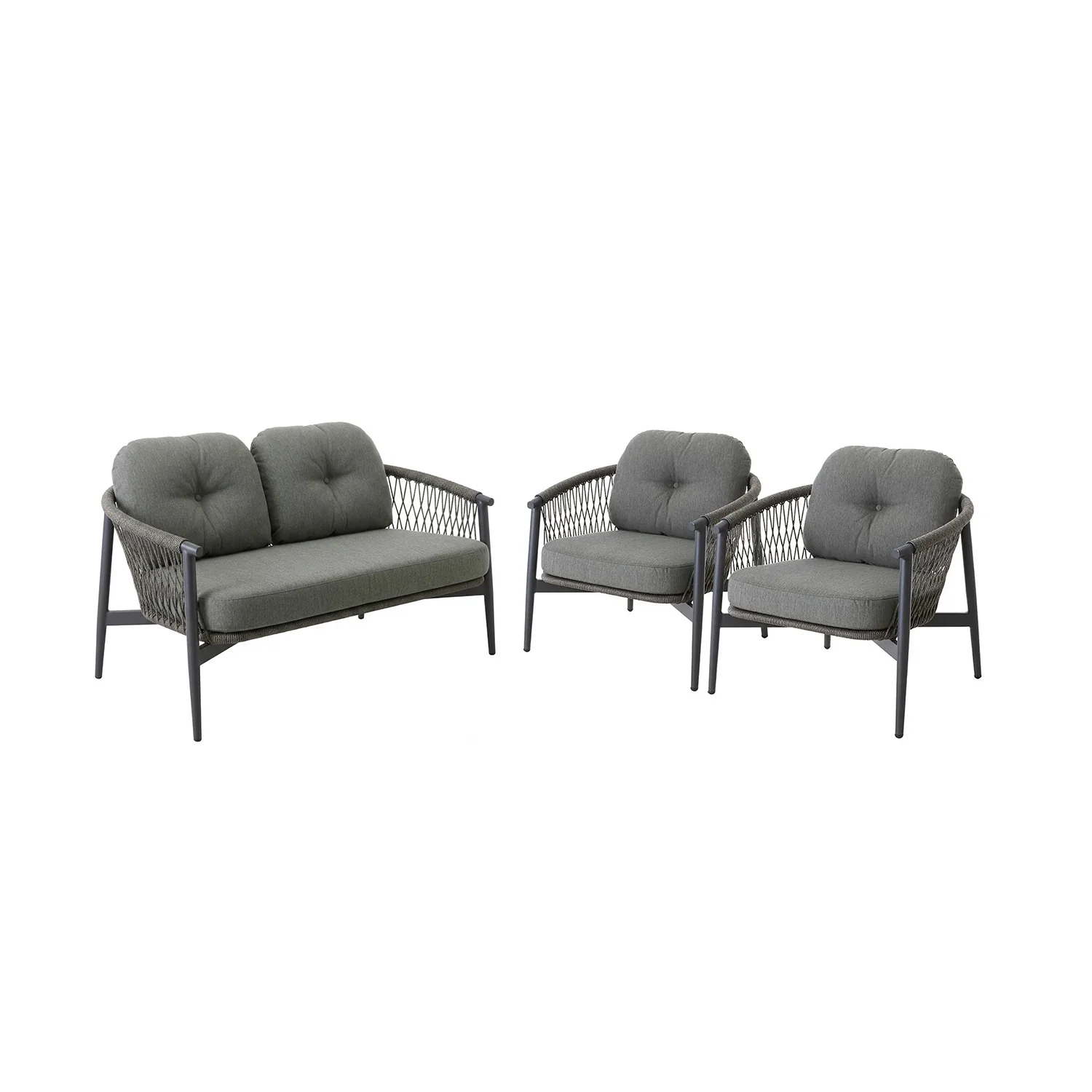 Strand Rope Outdoor 4 Seater Lounge - Image 3