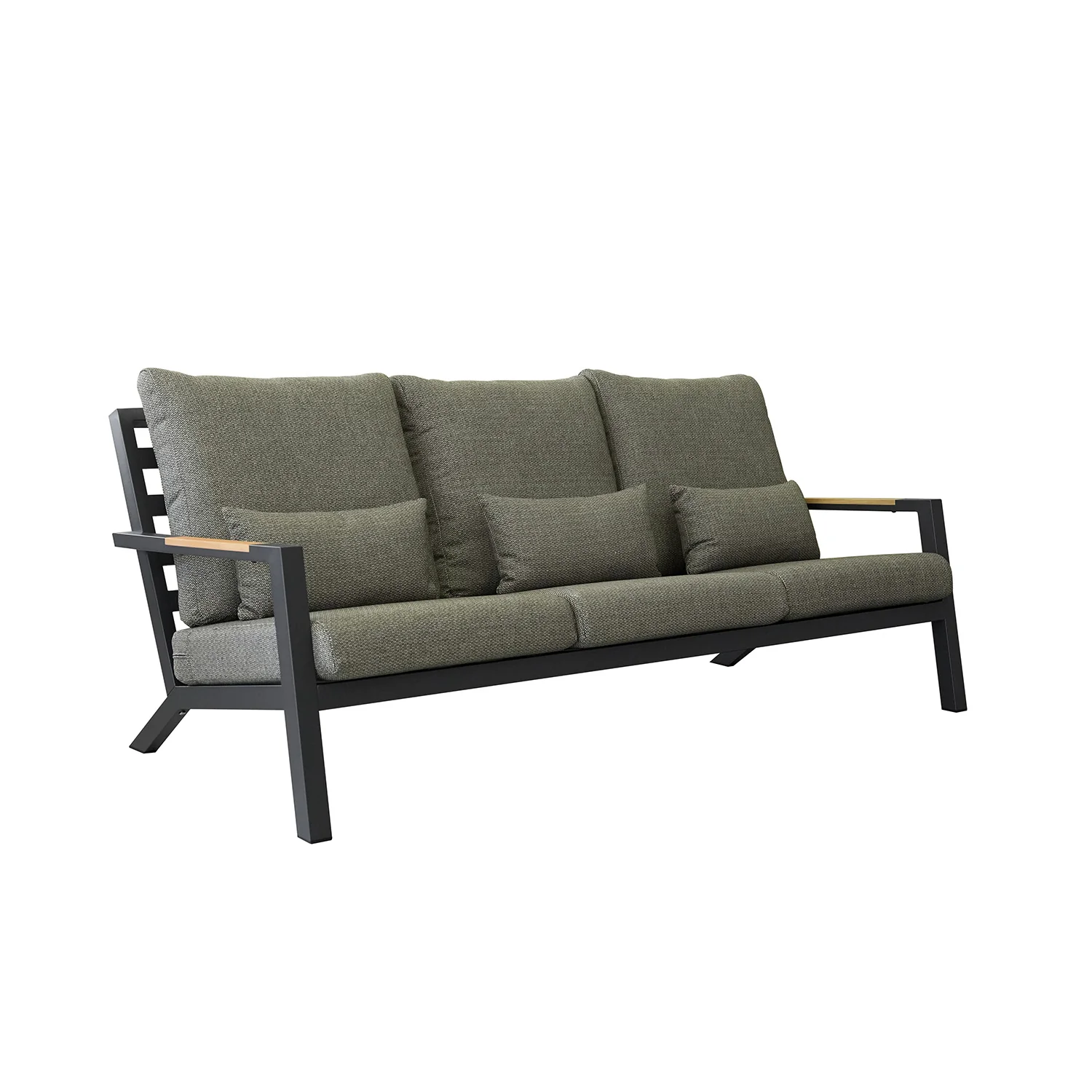 Toronto 3 Seater Outdoor Aluminium Lounge