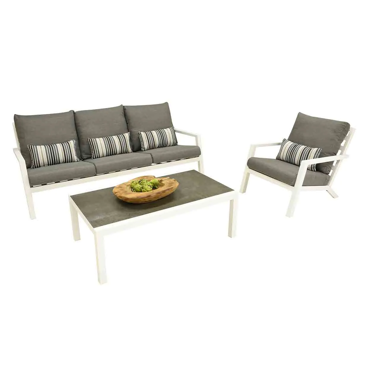 Toronto 5 Seater Outdoor Aluminium Lounge - Image 5
