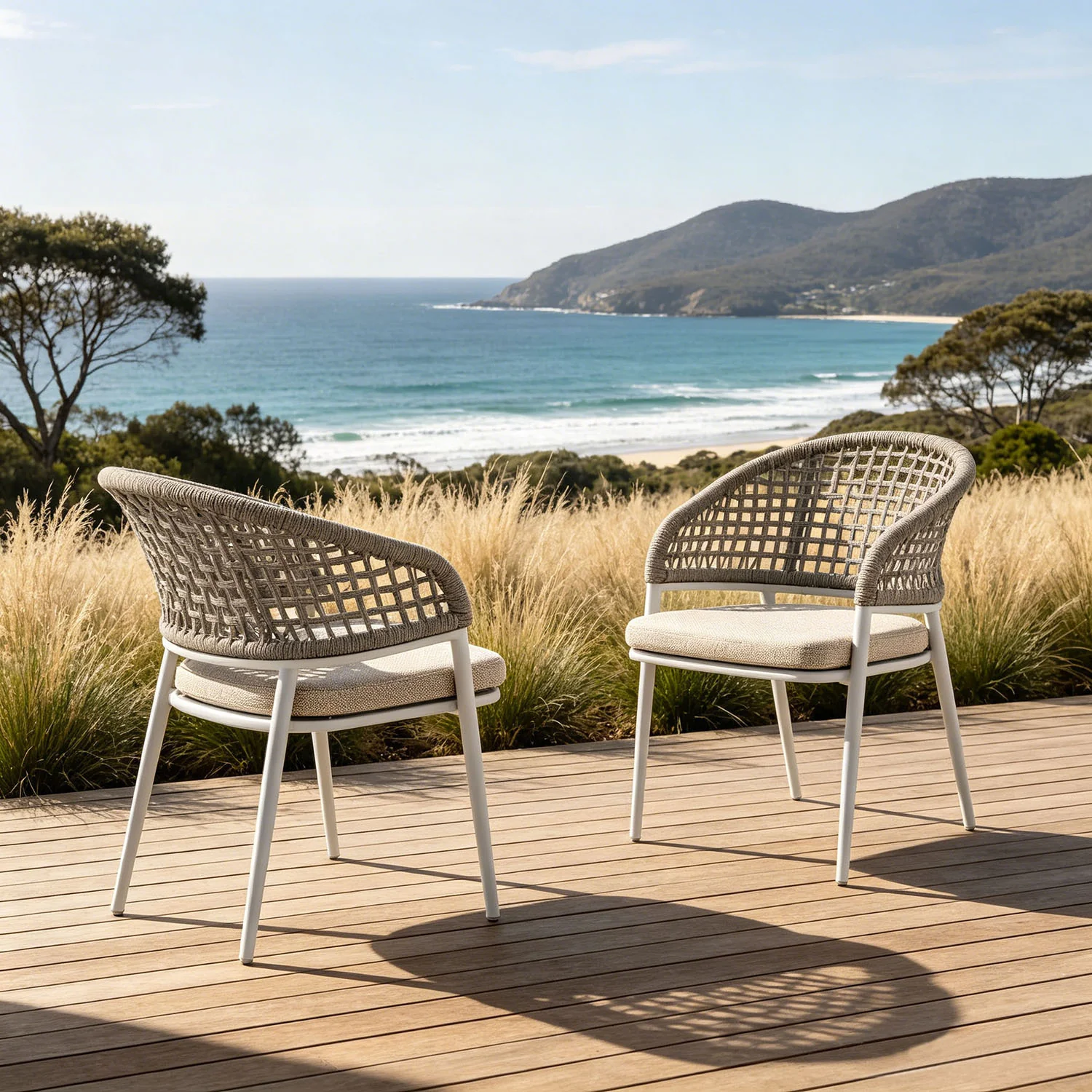 Trento Outdoor Rope Dining Chair - Image 13