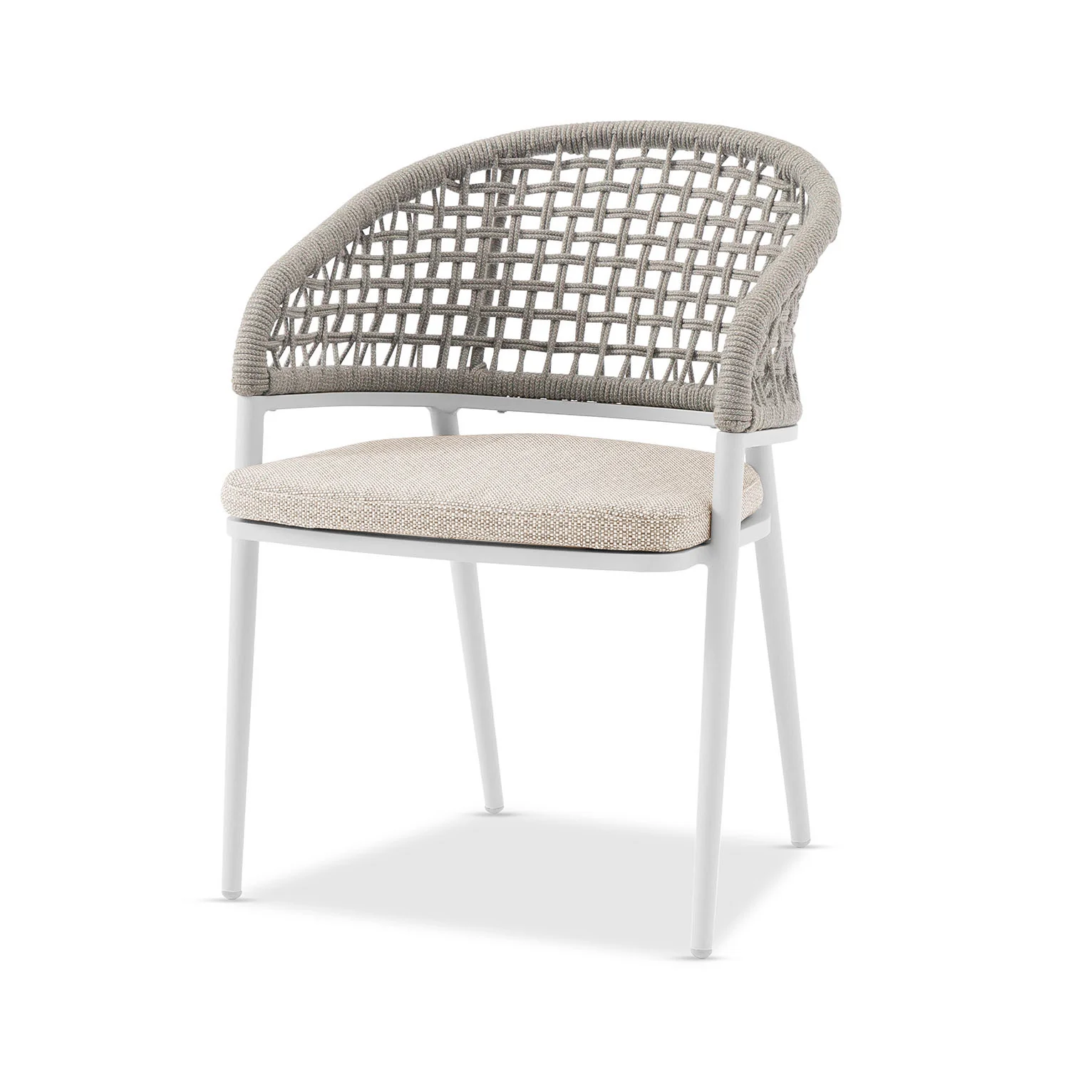 Trento Outdoor Rope Dining Chair - Image 3