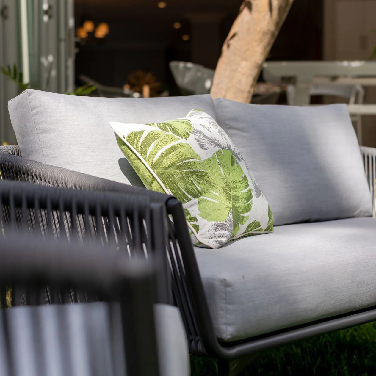 Truro 2 Seater Outdoor Rope Lounge - Image 6