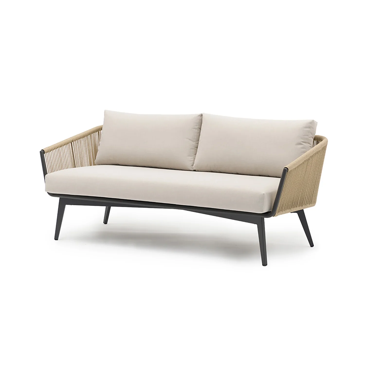 Truro 3 Seater Outdoor Rope Lounge - Image 2