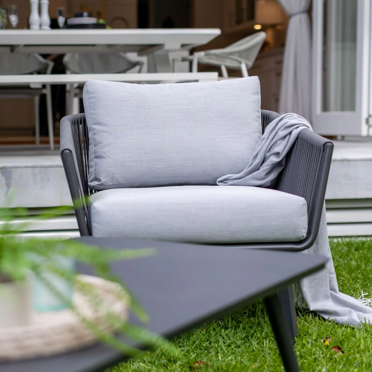 Truro Outdoor Rope Armchair