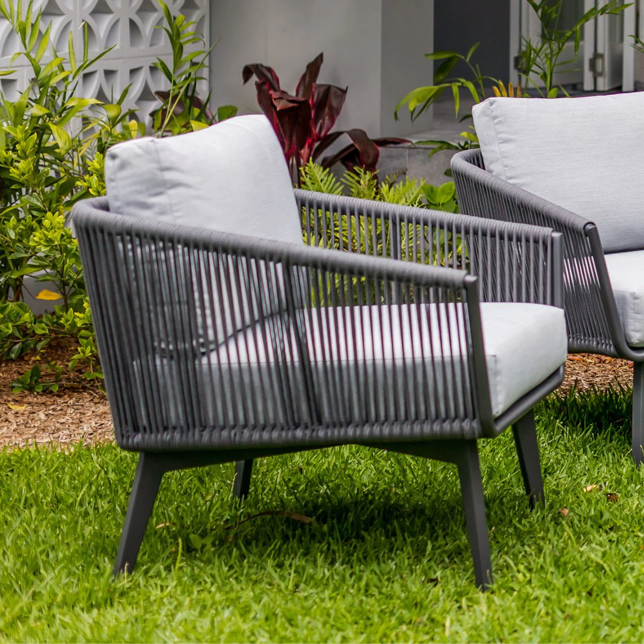 Truro Outdoor Rope Armchair - Image 10