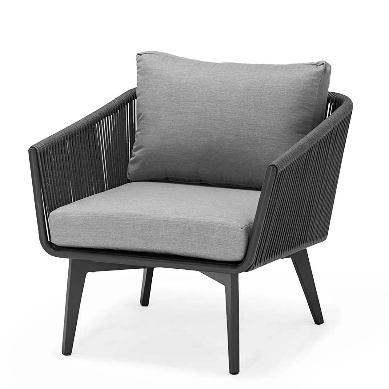 Truro Outdoor Rope Armchair - Image 2