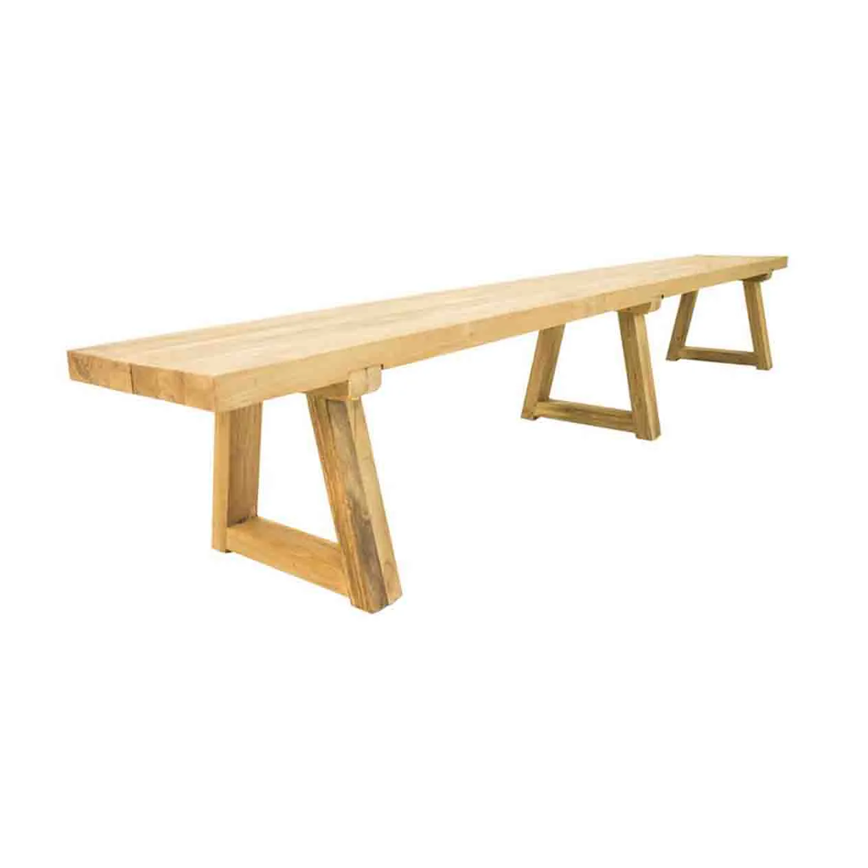 Valley Outdoor Recycled Teak Bench 250 cm