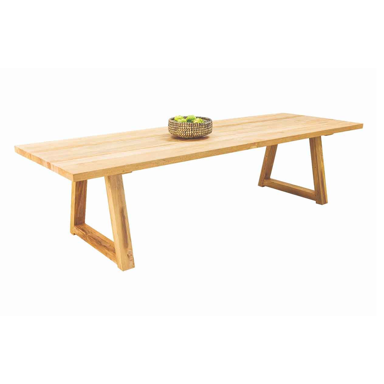 Valley Outdoor Recycled Teak Dining Table 200 cm - Image 3