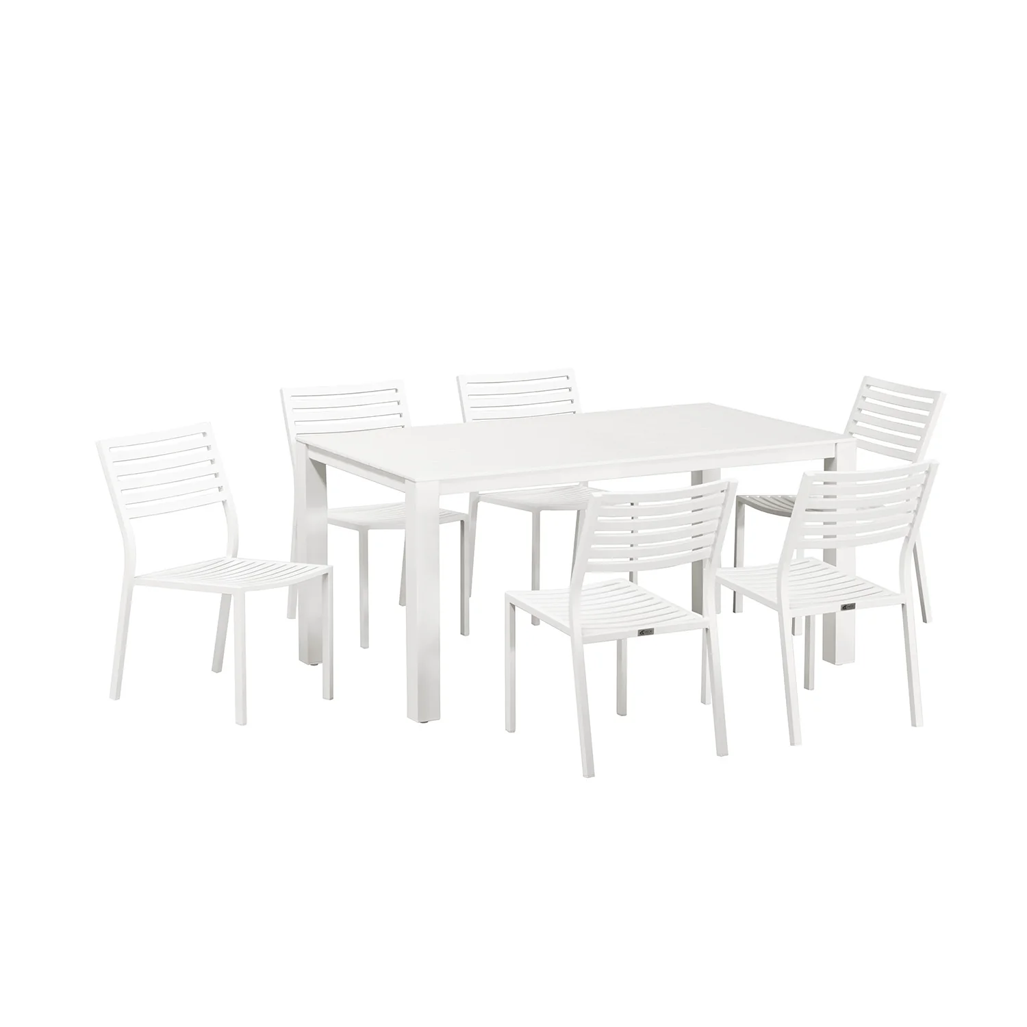 Vernon 160 cm Table Coda Chair Outdoor Dining Setting - Image 5