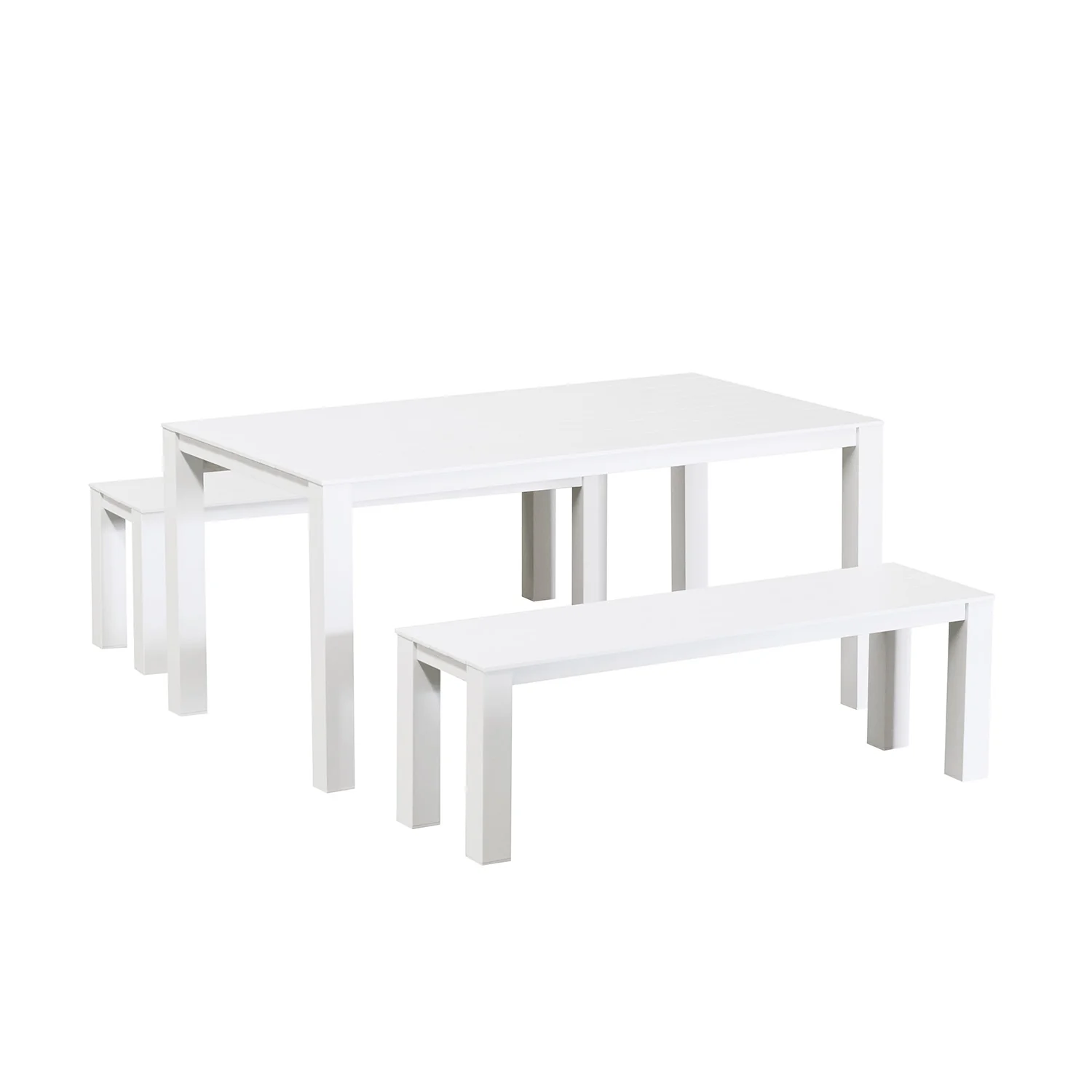 Vernon 160 cm Table Vernon 140 cm Bench Outdoor Dining Setting - Image 3